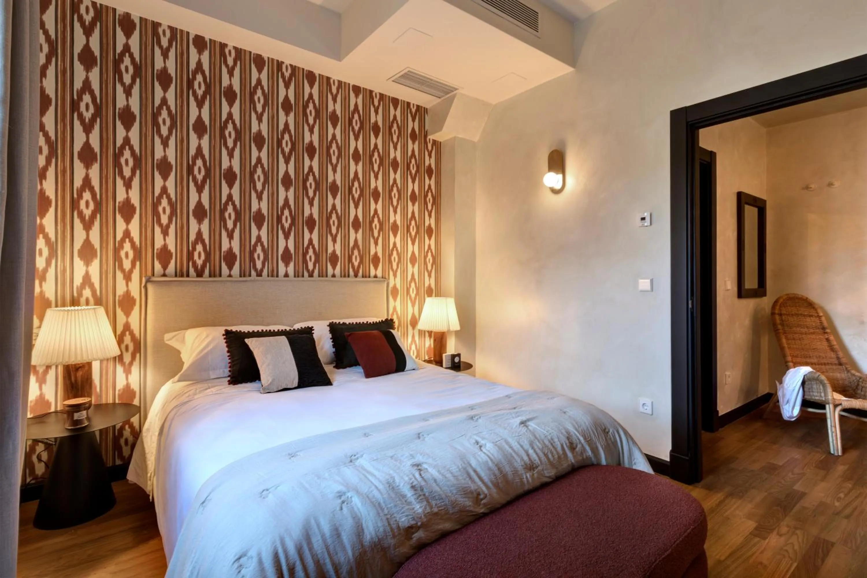 Bed in Hospedium Hotel La Farm