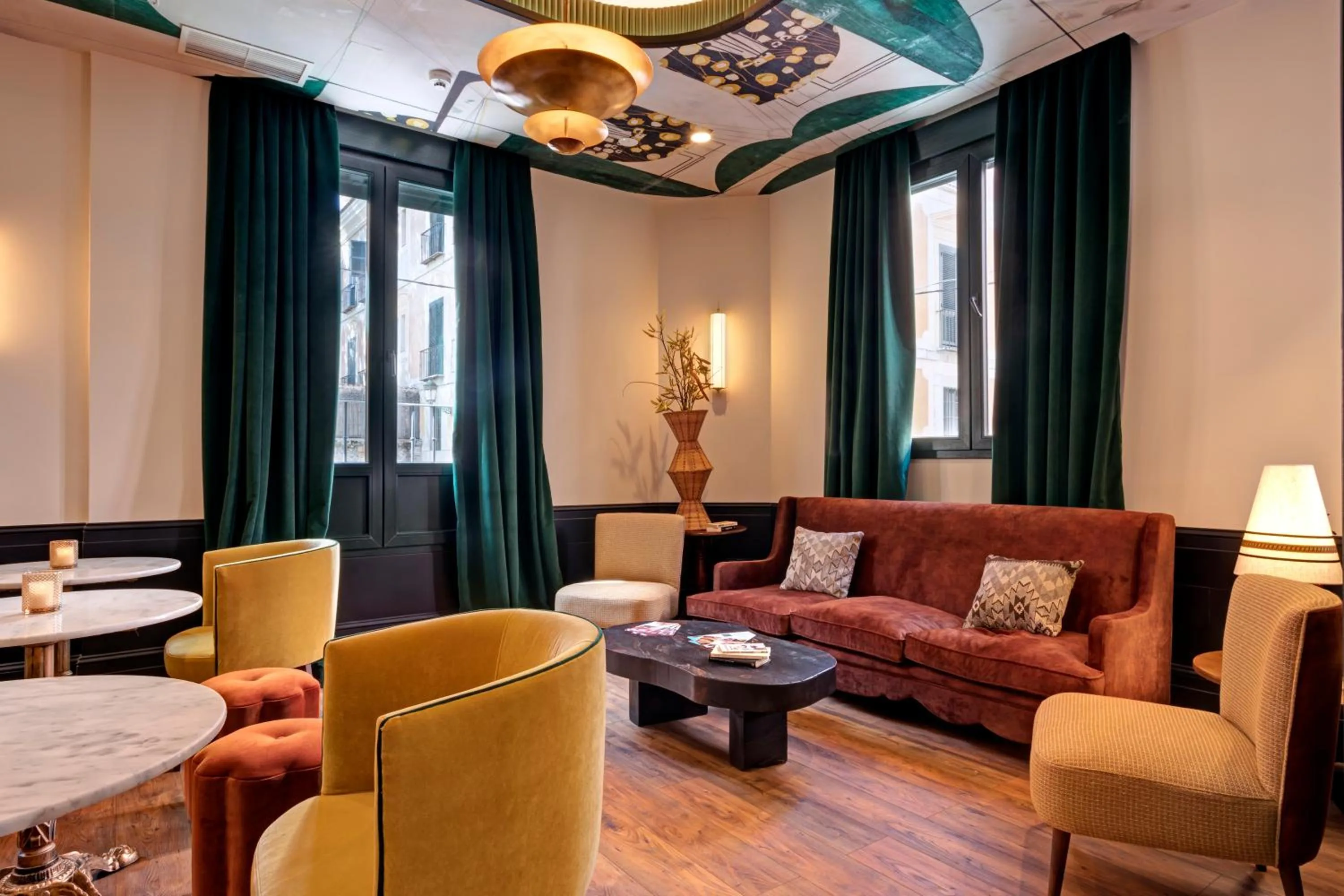 Lobby or reception in Hospedium Hotel La Farm