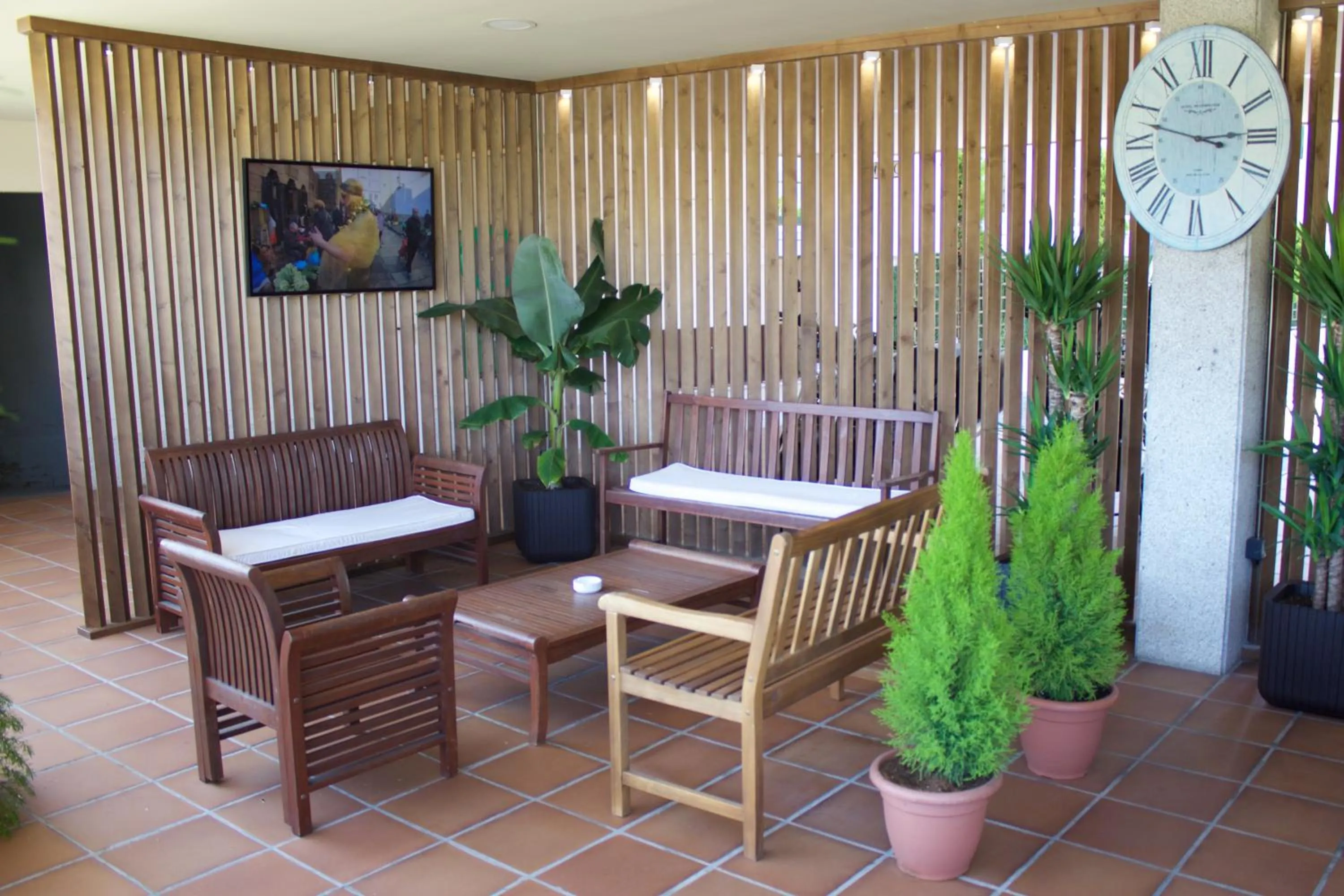 Balcony/Terrace in Hotel Parking Miradoiro de Belvís