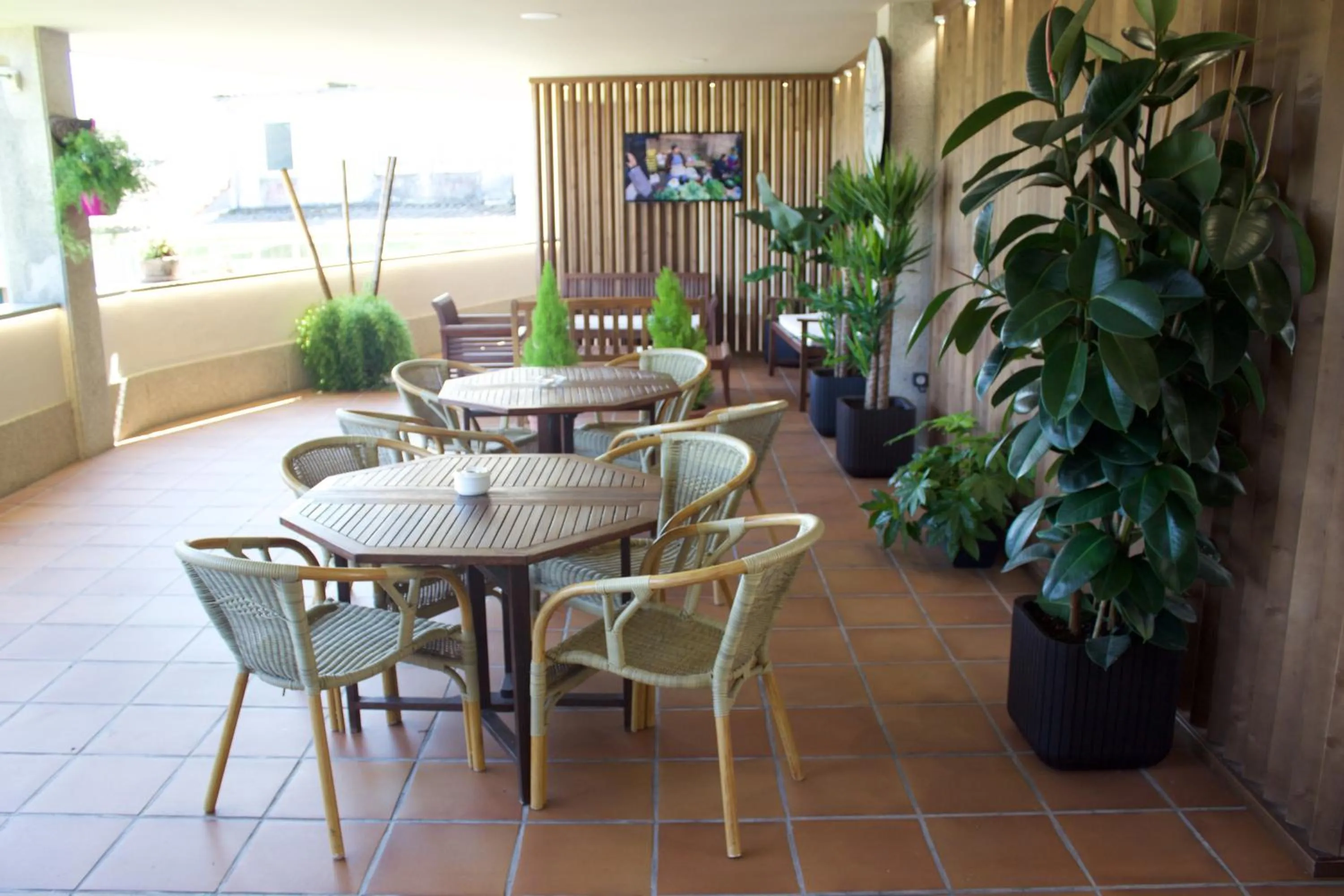 Balcony/Terrace in Hotel Parking Miradoiro de Belvís