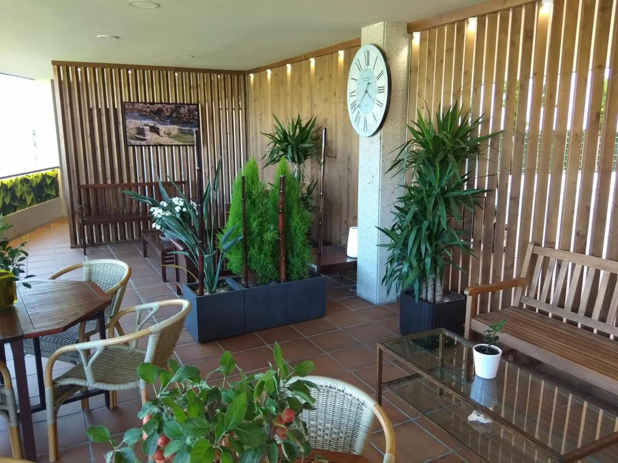 Balcony/Terrace in Hotel Parking Miradoiro de Belvís