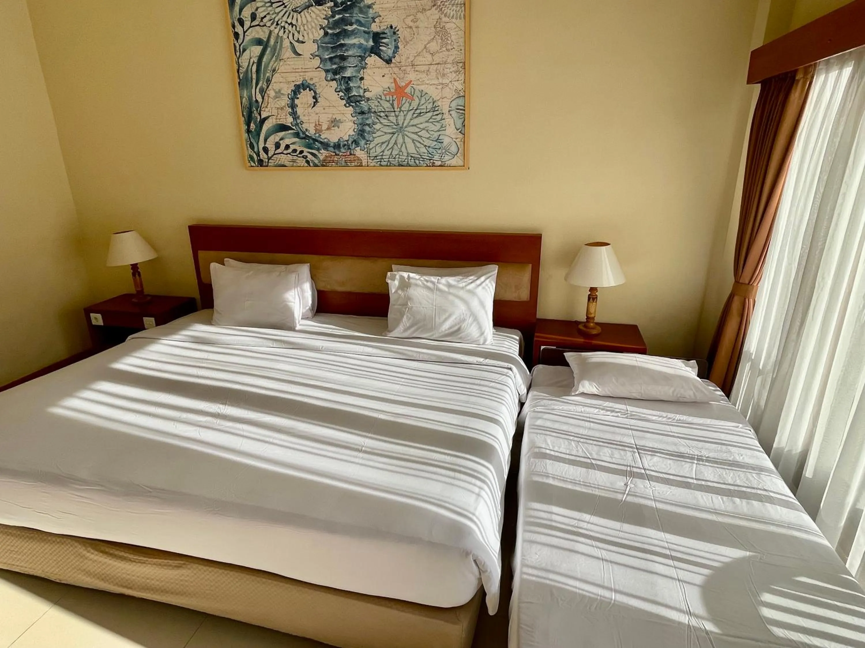 Bedroom, Bed in Marine Bay Sanur