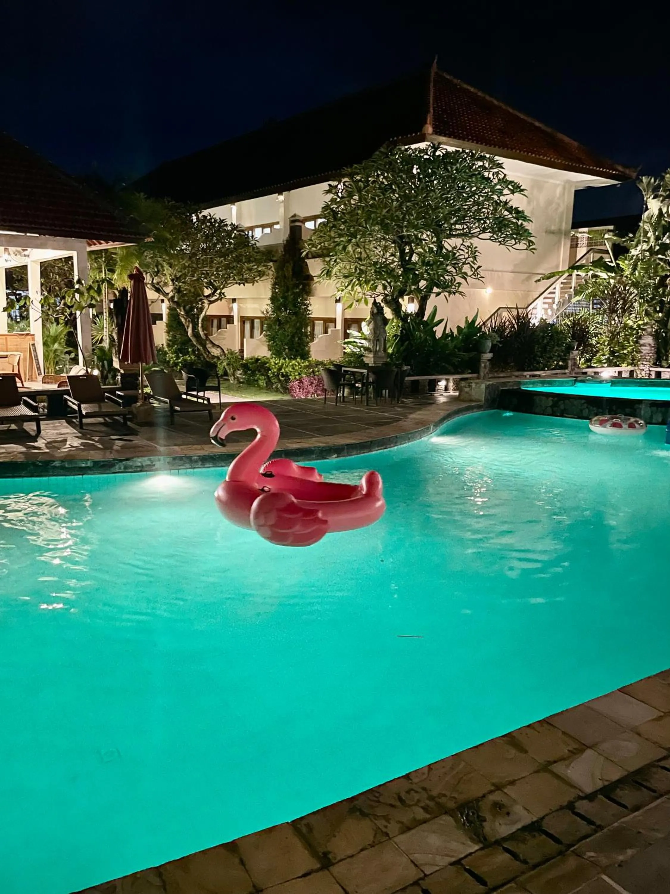 Night in Marine Bay Sanur