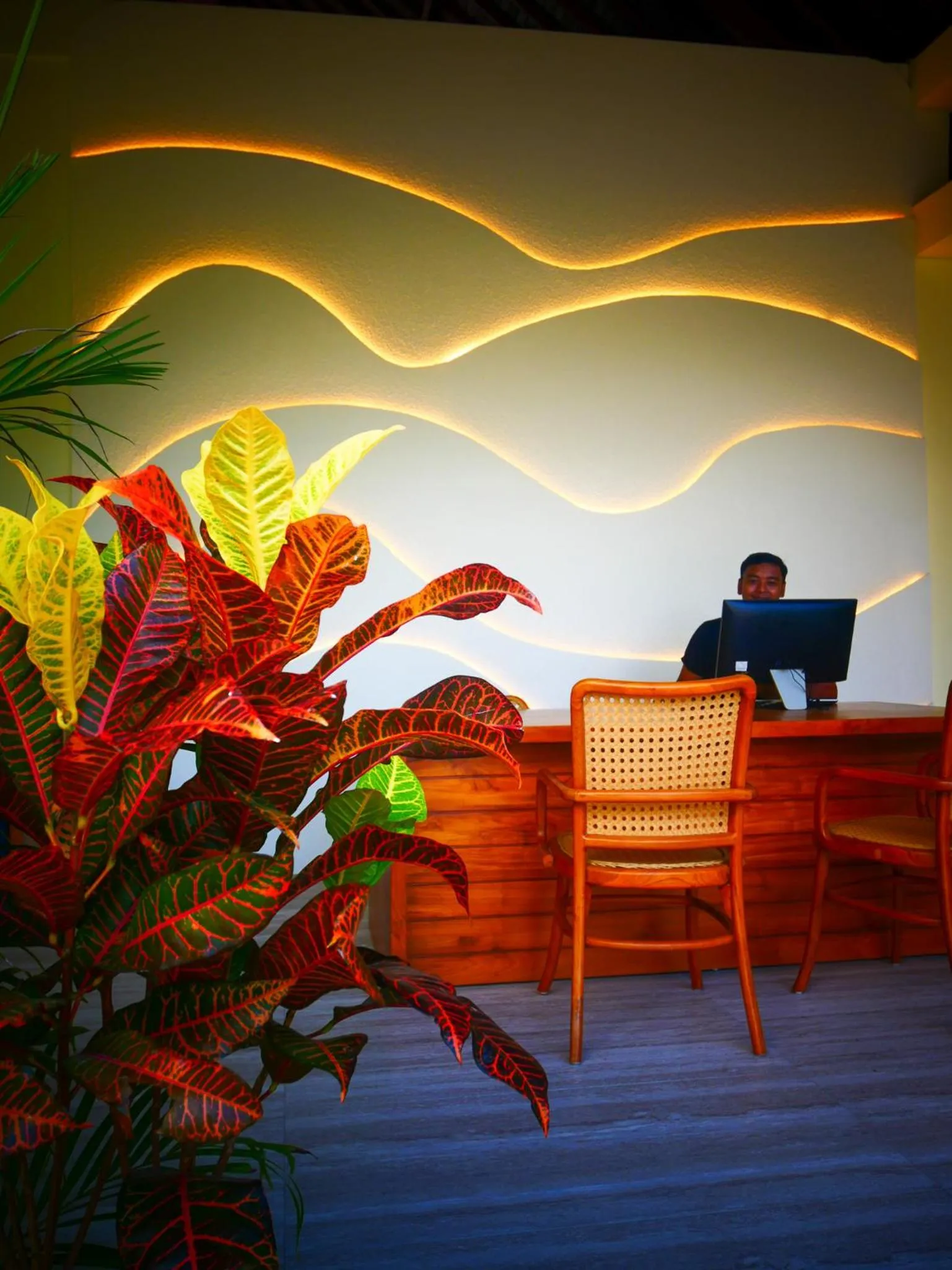 Lobby or reception in Marine Bay Sanur