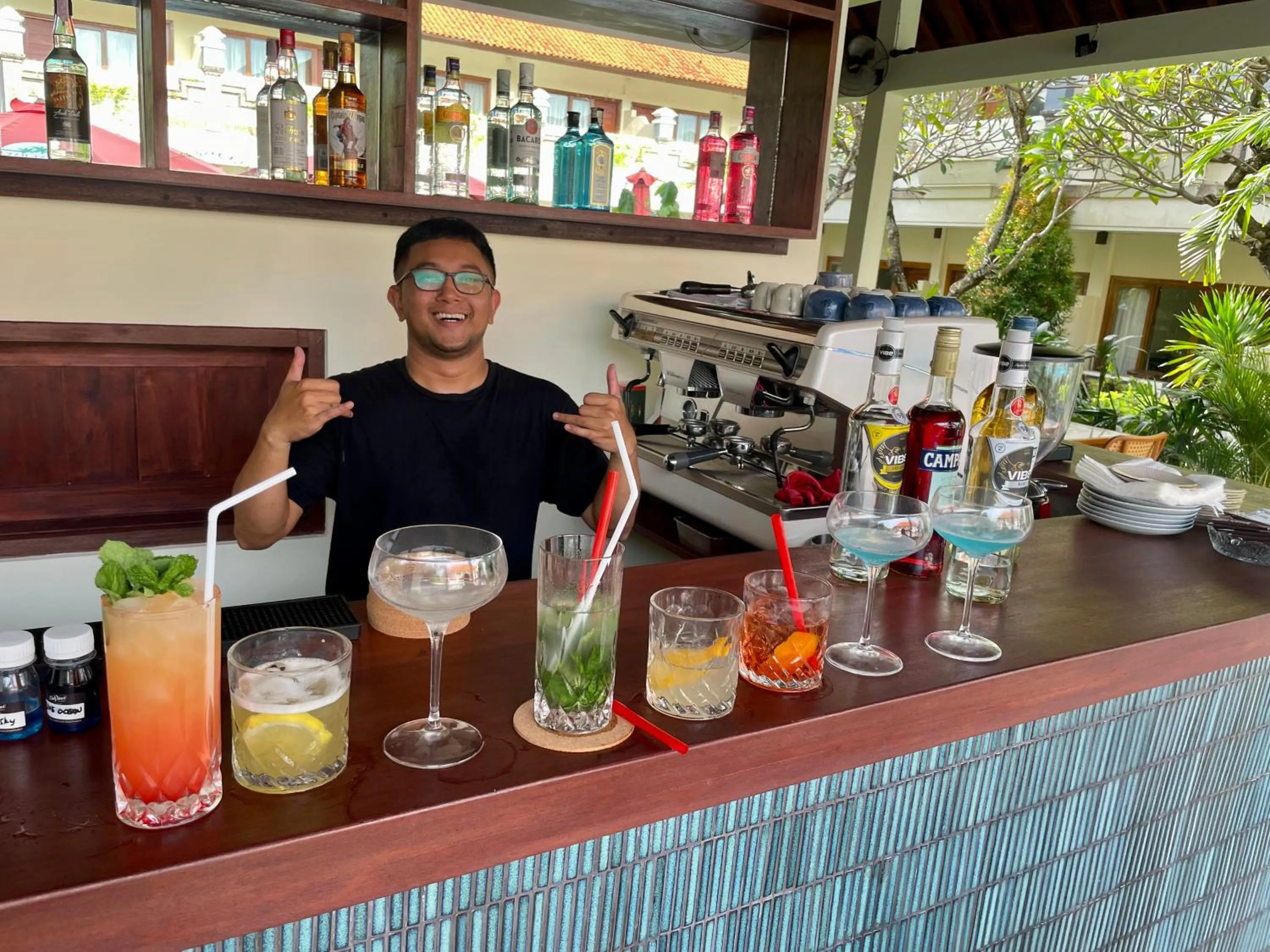 Lounge or bar in Marine Bay Sanur