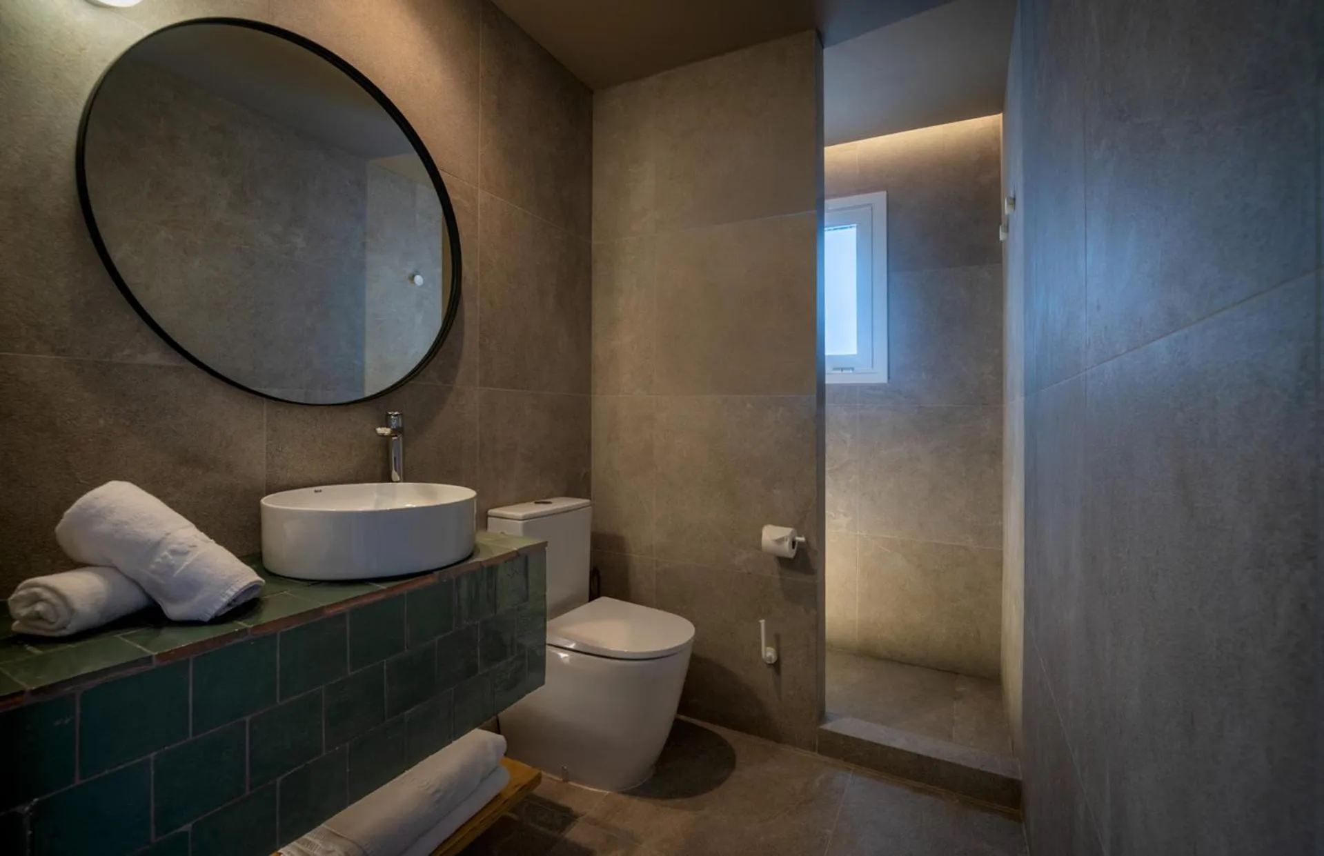 Shower in AQUA Hotel Bertran Park