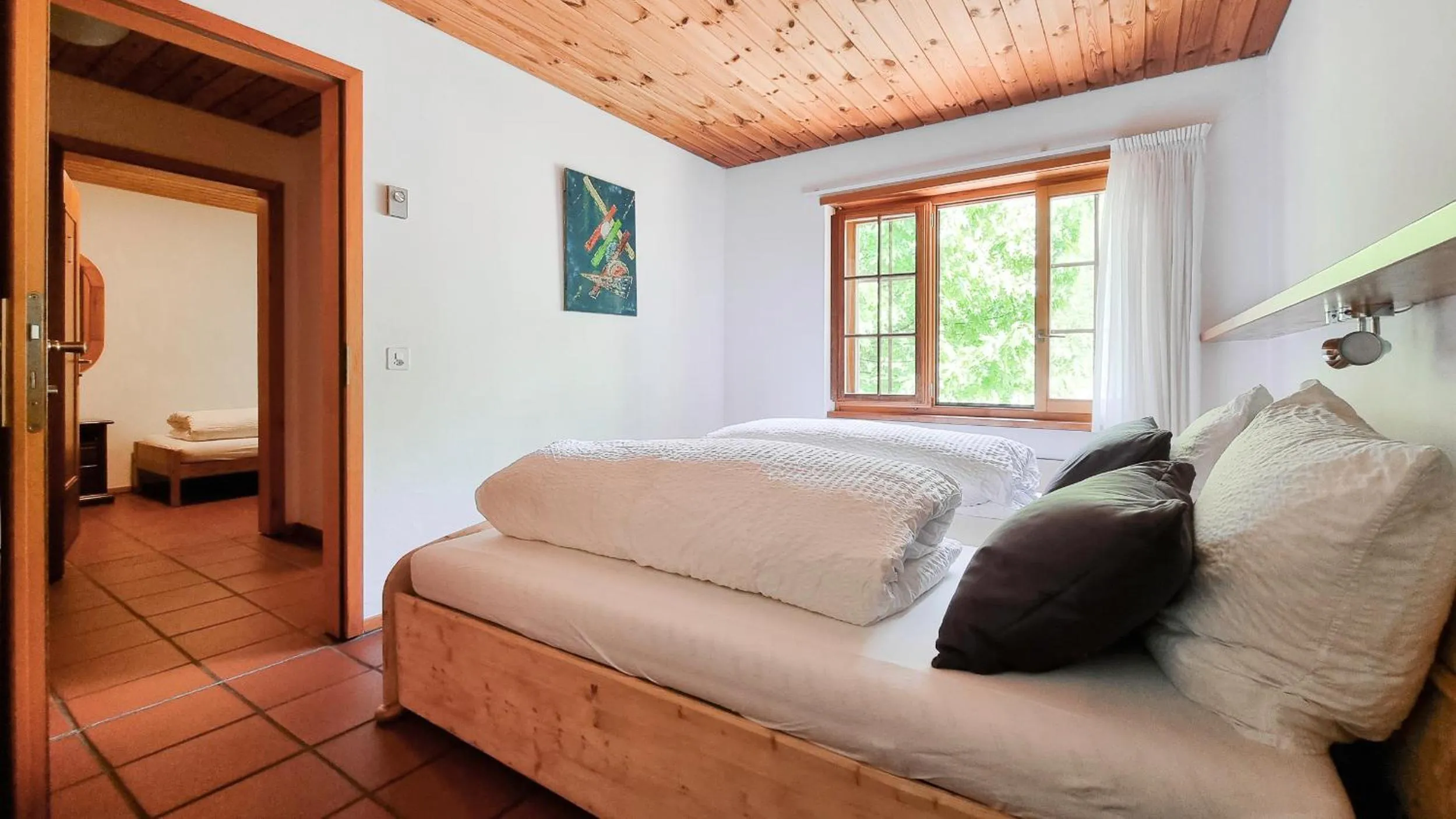 Bedroom, Bed in Hotel Santana