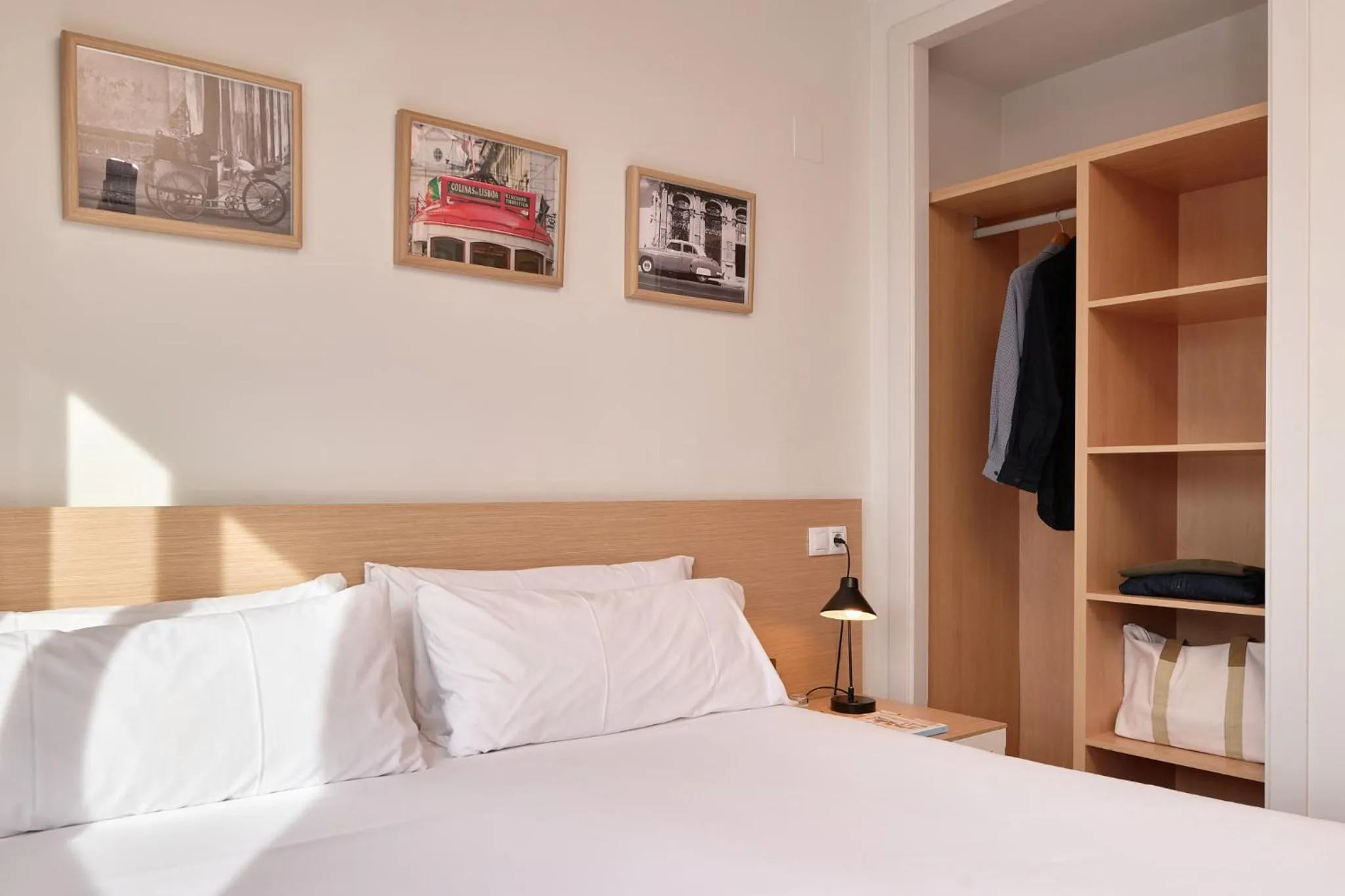 Bed in Valenciaflats Ciudad de las Ciencias