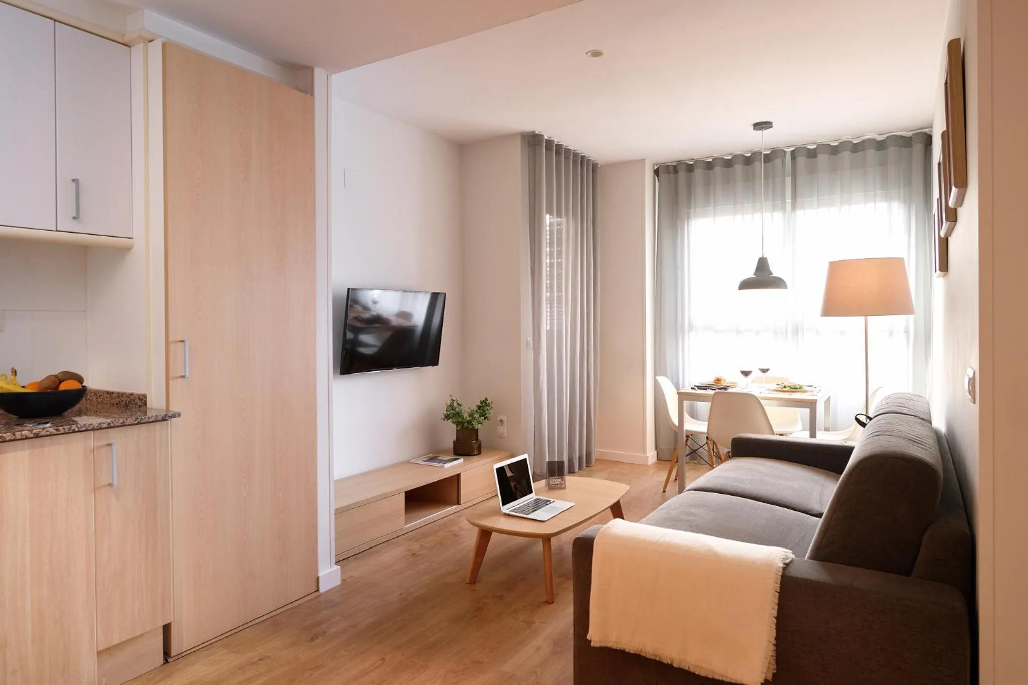 Living room in Valenciaflats Ciudad de las Ciencias