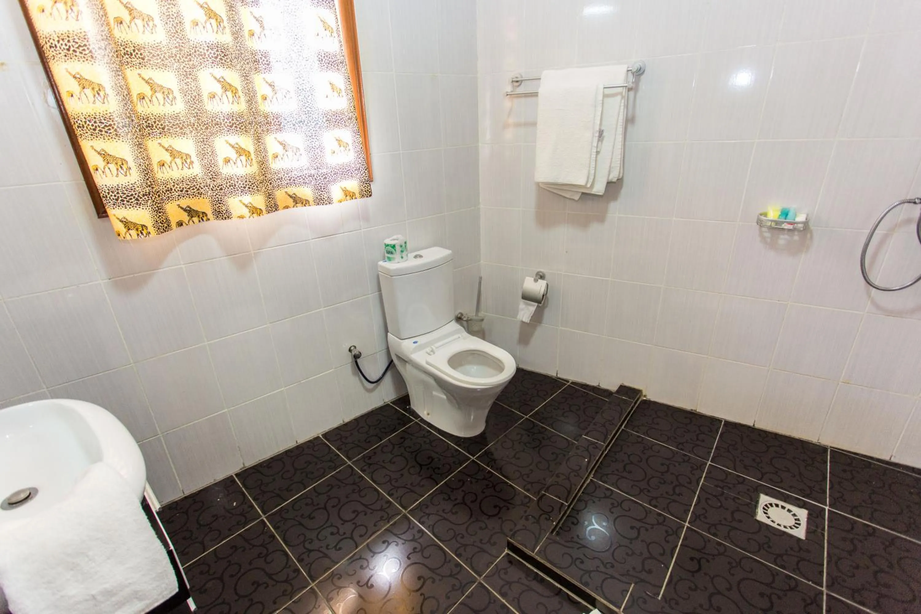 Shower in Nirvana Heights Hotel