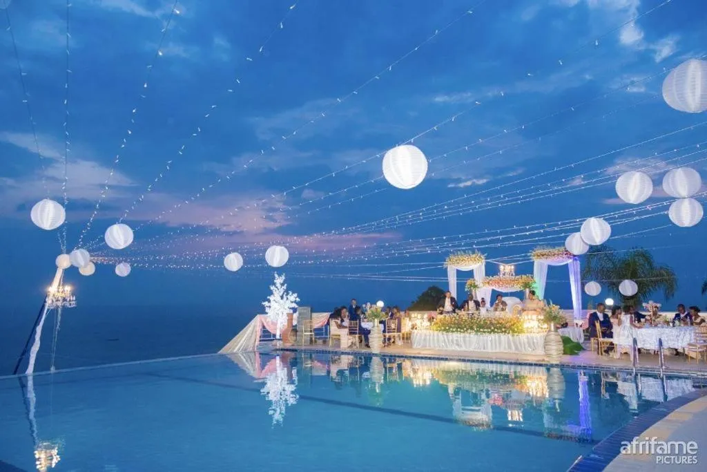 Swimming pool in Nirvana Heights Hotel