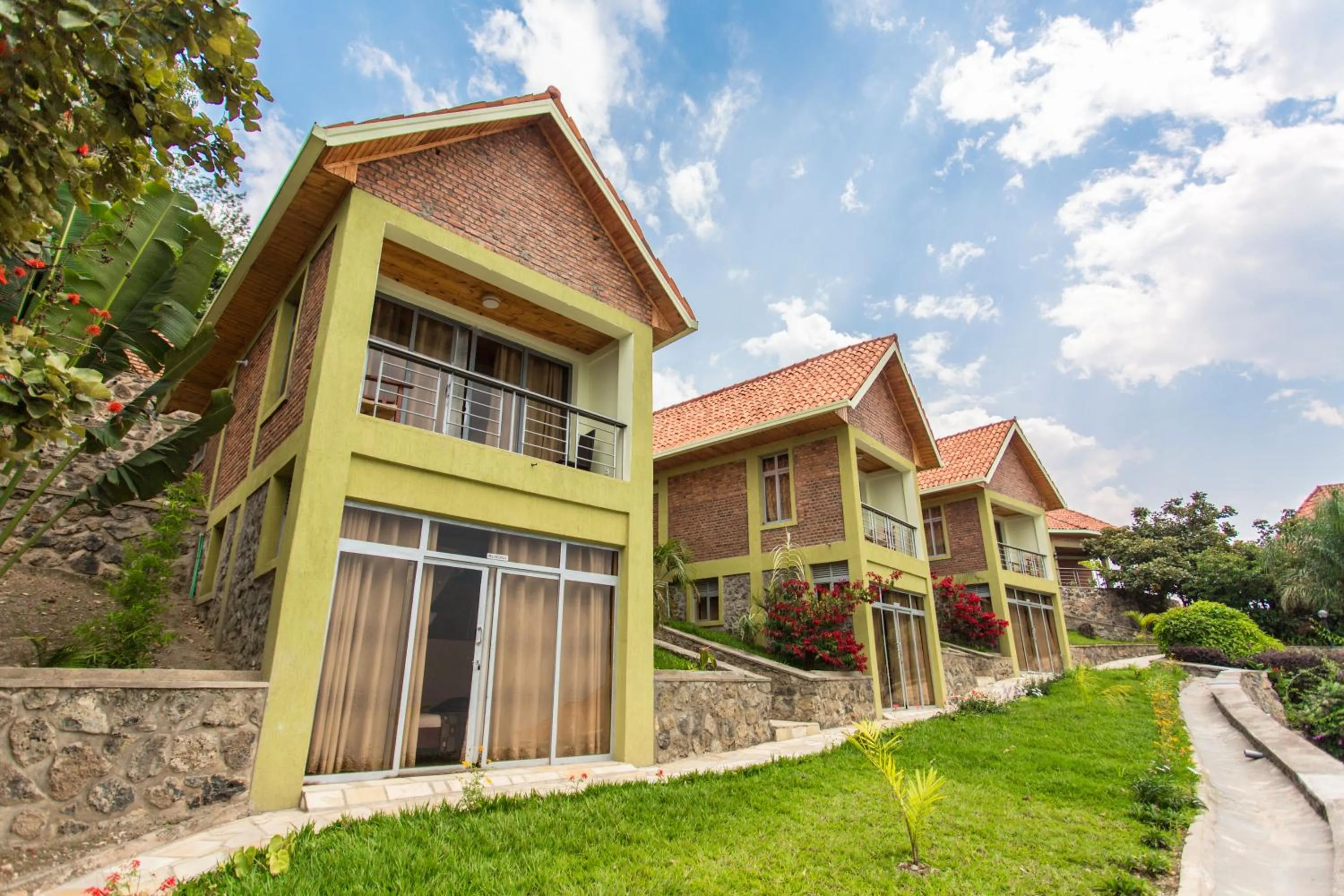 Garden in Nirvana Heights Hotel