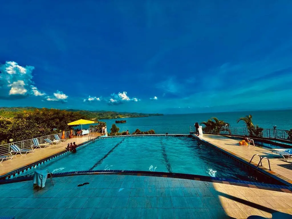 Lake view in Nirvana Heights Hotel