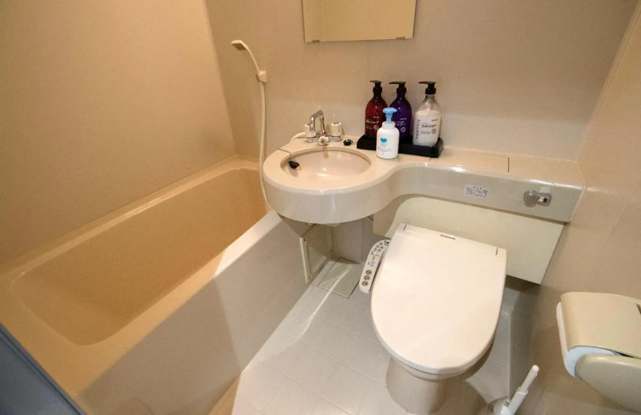 Toilet in akihabara marutomo hotel