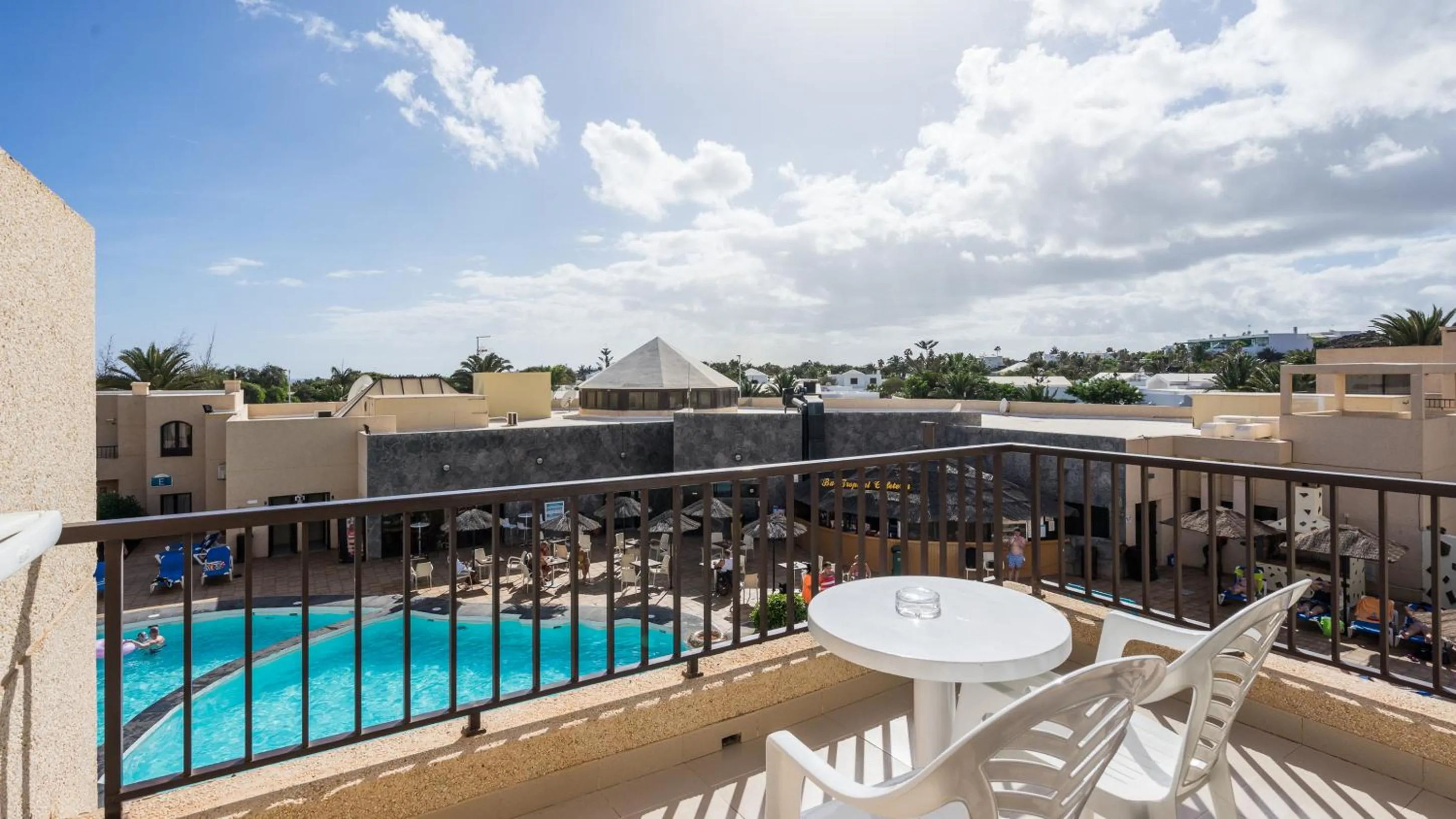 Pool view in BLUESEA Costa Teguise Gardens