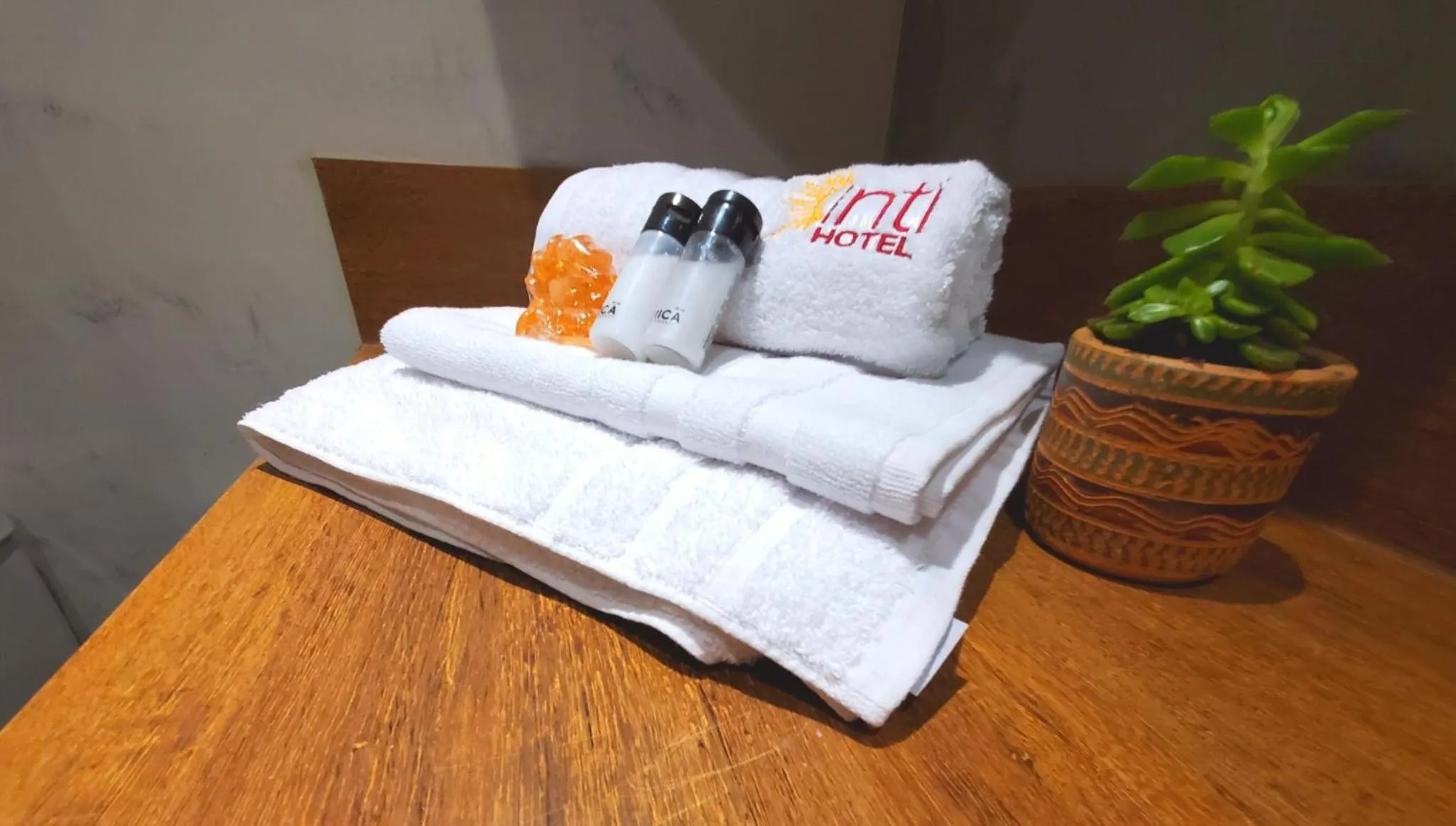 towels in Hotel Inti Quito