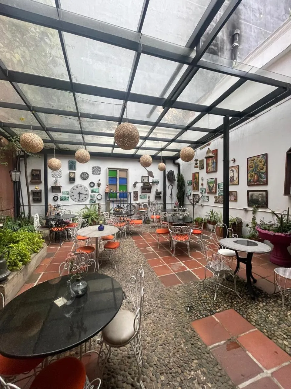 Patio in Hotel Casa de la Luz