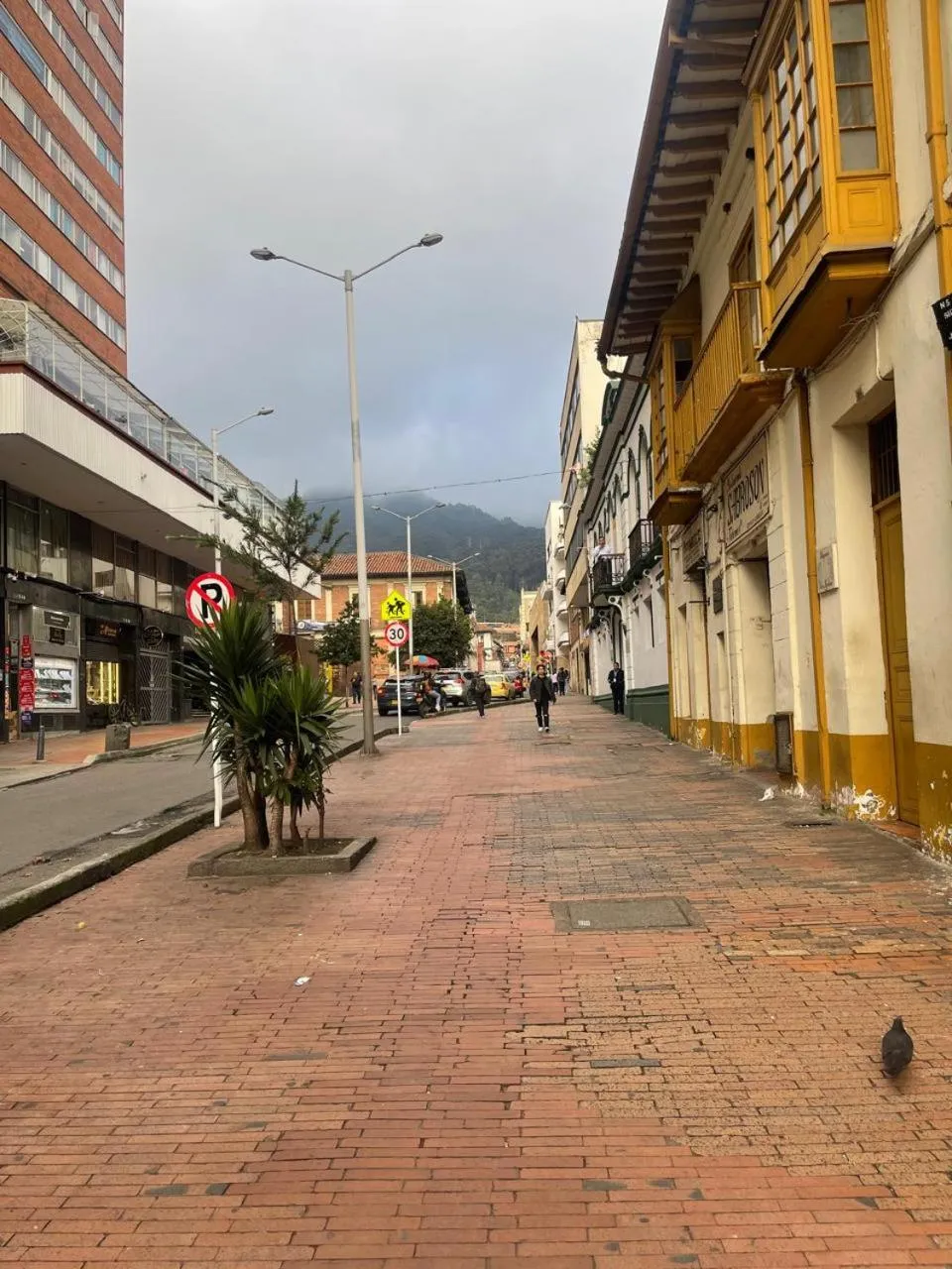 Street view in Hotel Casa de la Luz