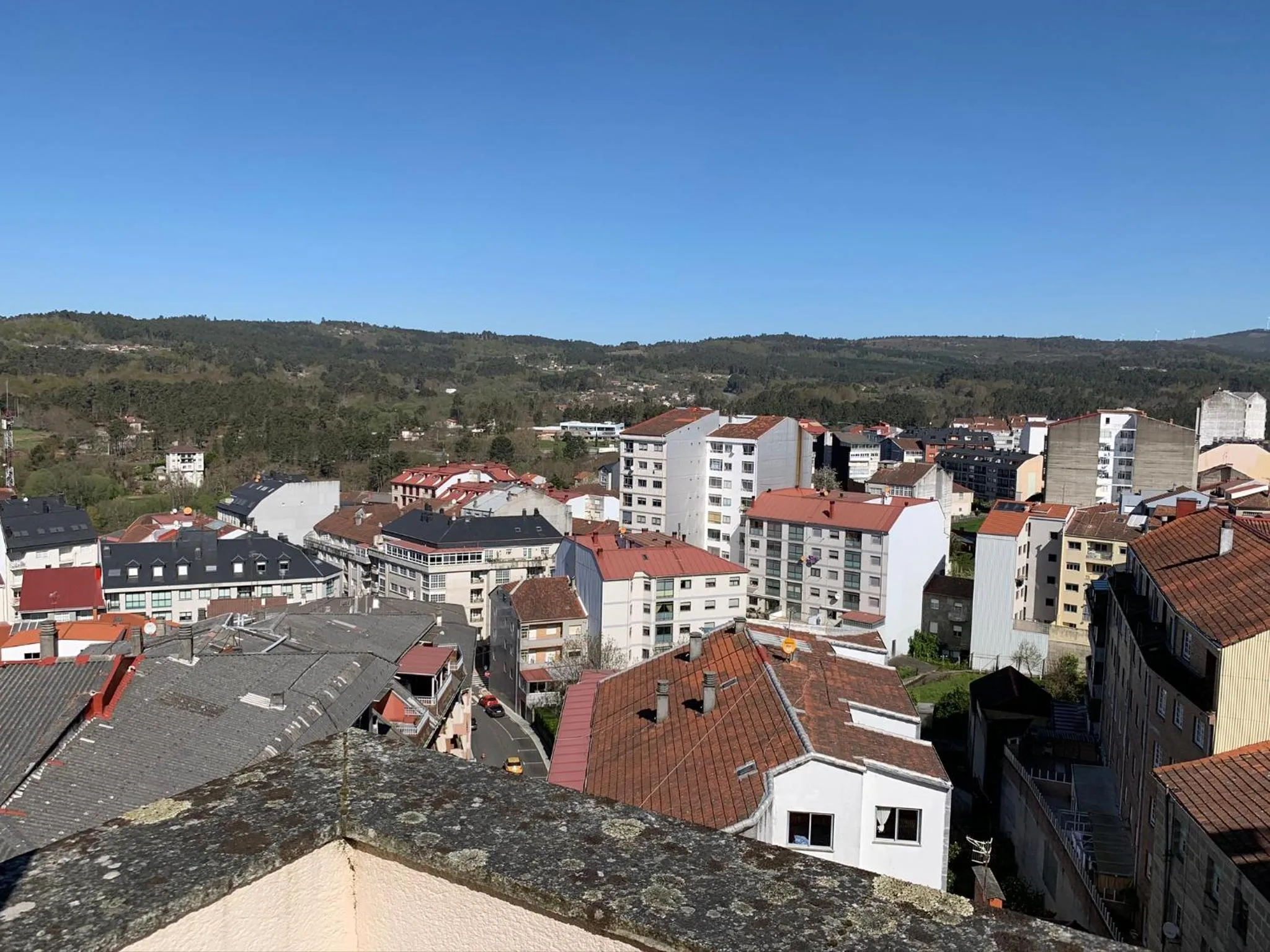 City view in Aparthotel Arenteiro