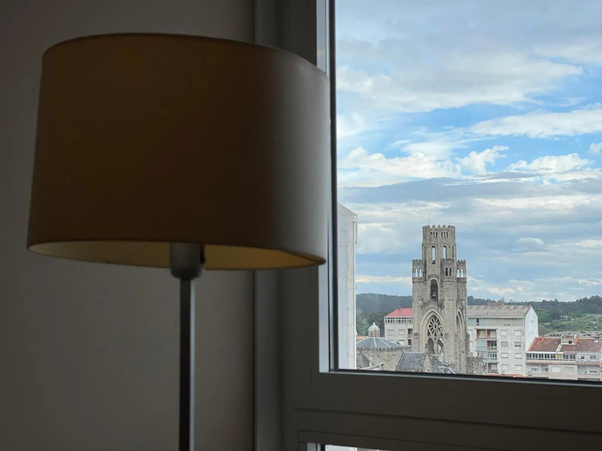 Garden view in Aparthotel Arenteiro