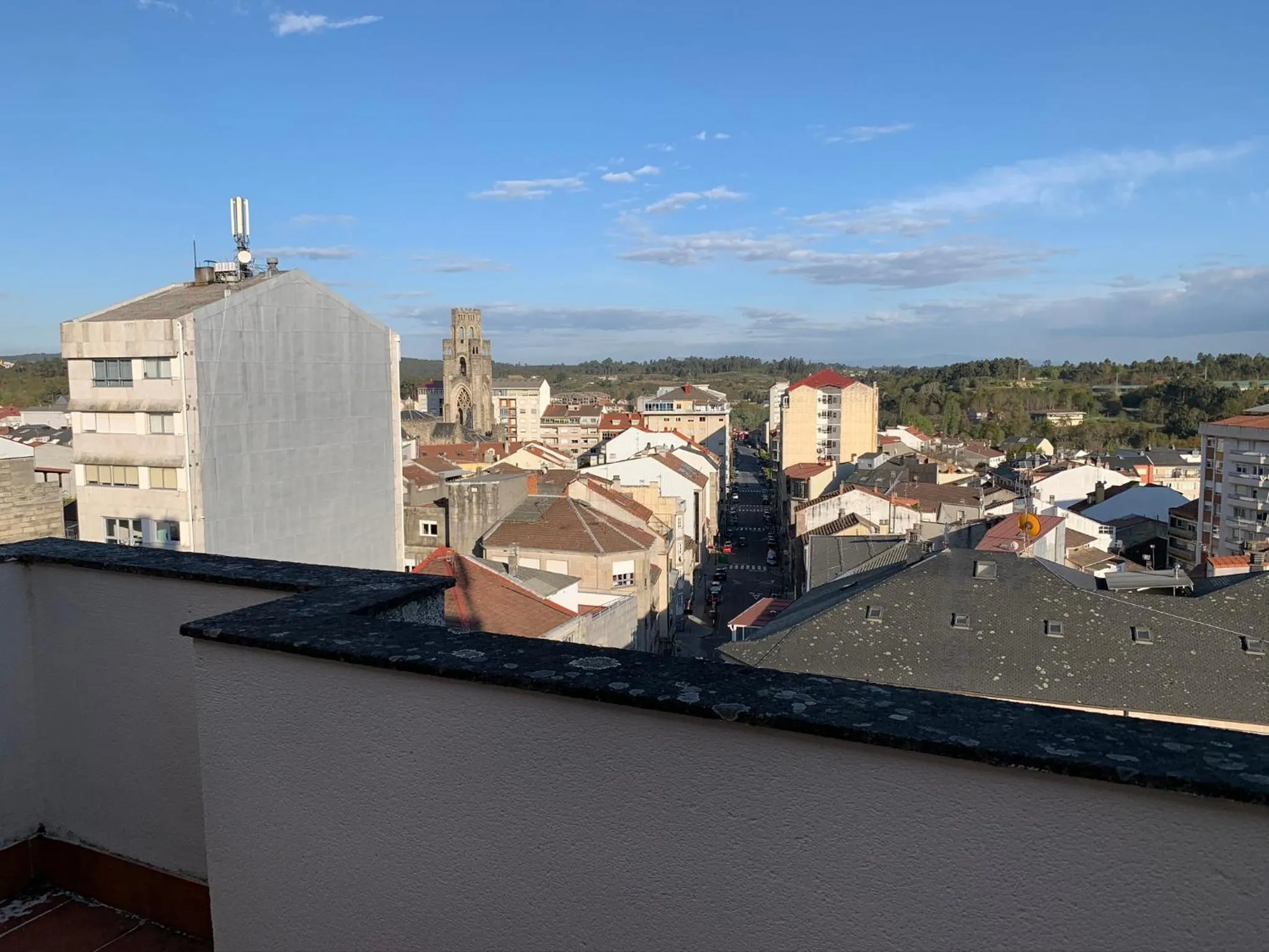 Balcony/Terrace in Aparthotel Arenteiro