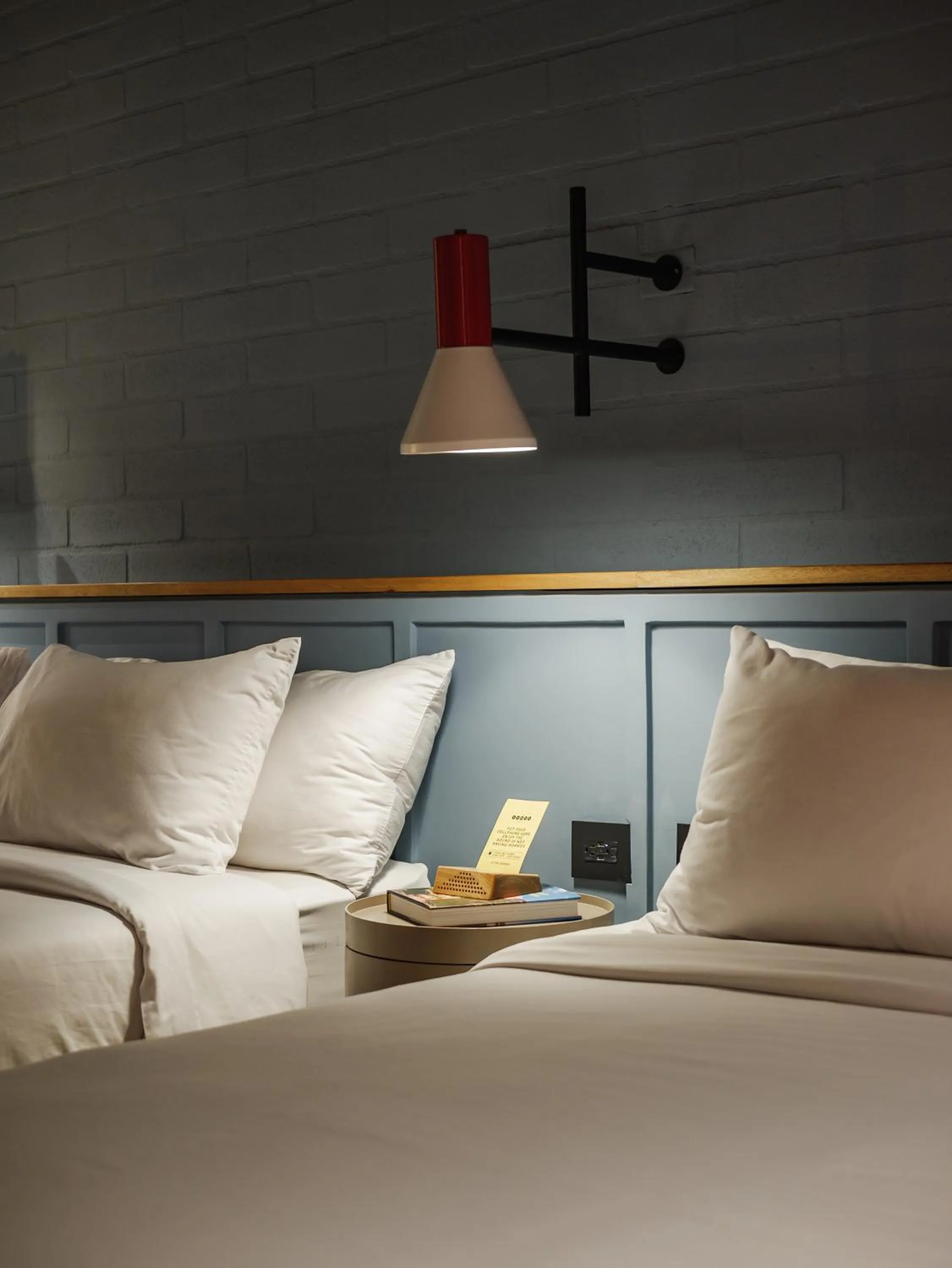 Bed in The Somos Bold Hotel