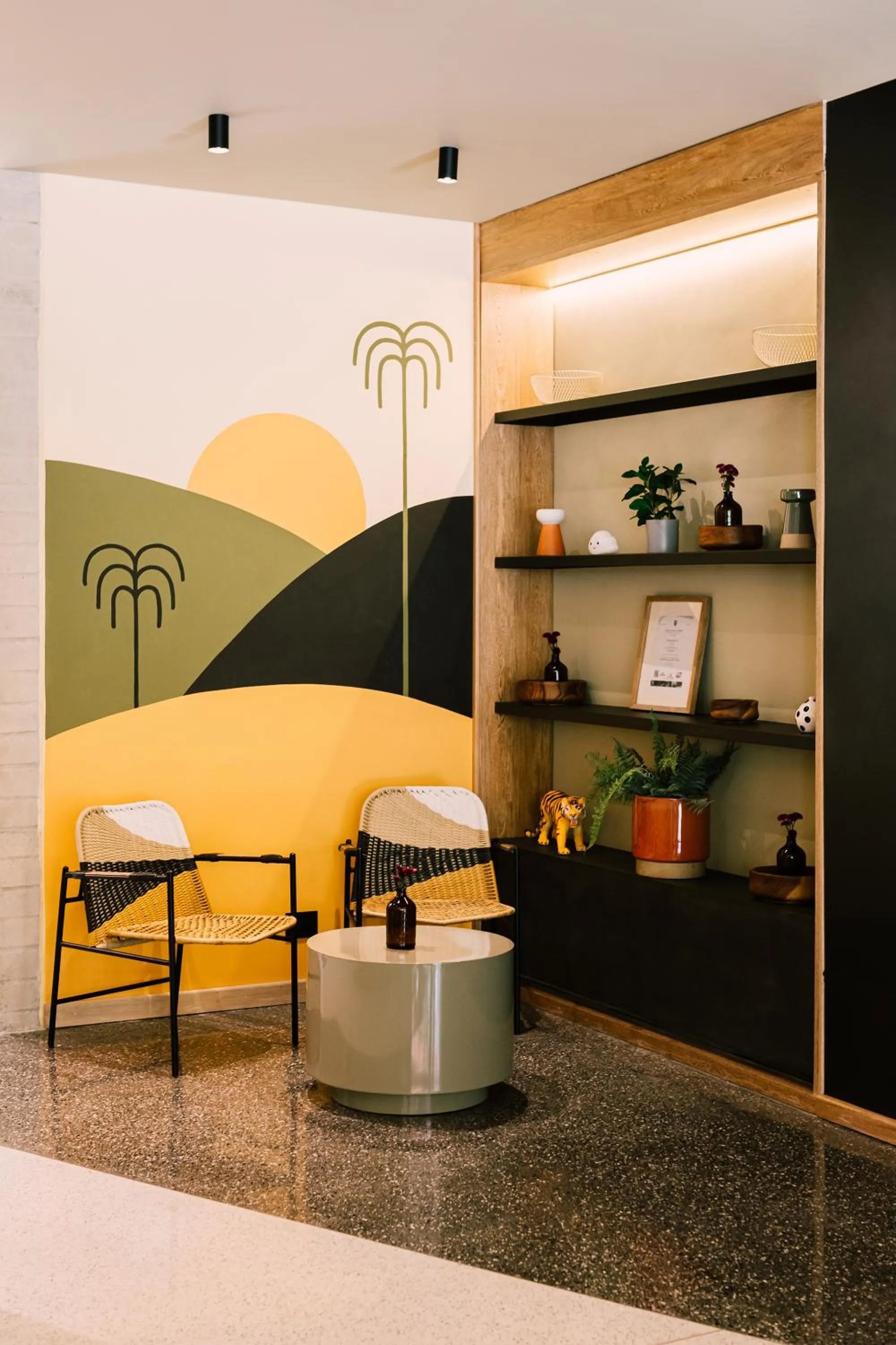 Living room in The Somos Bold Hotel