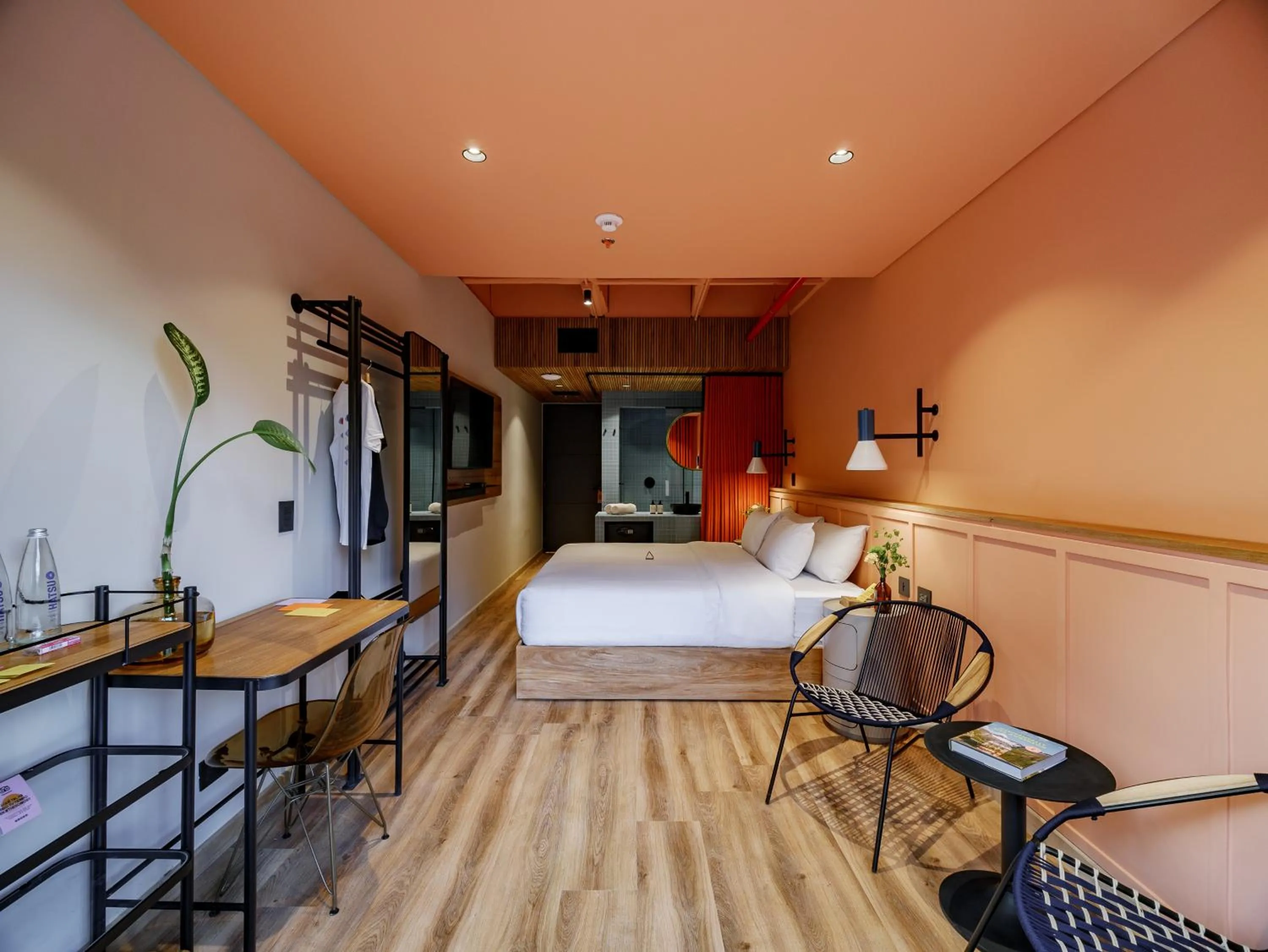 Photo of the whole room, Bed in The Somos Bold Hotel