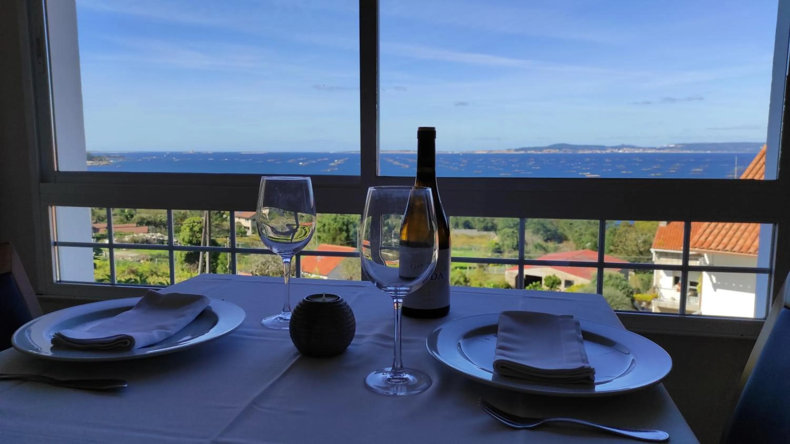 Restaurant/places to eat in Hotel Mirador Ría de Arosa