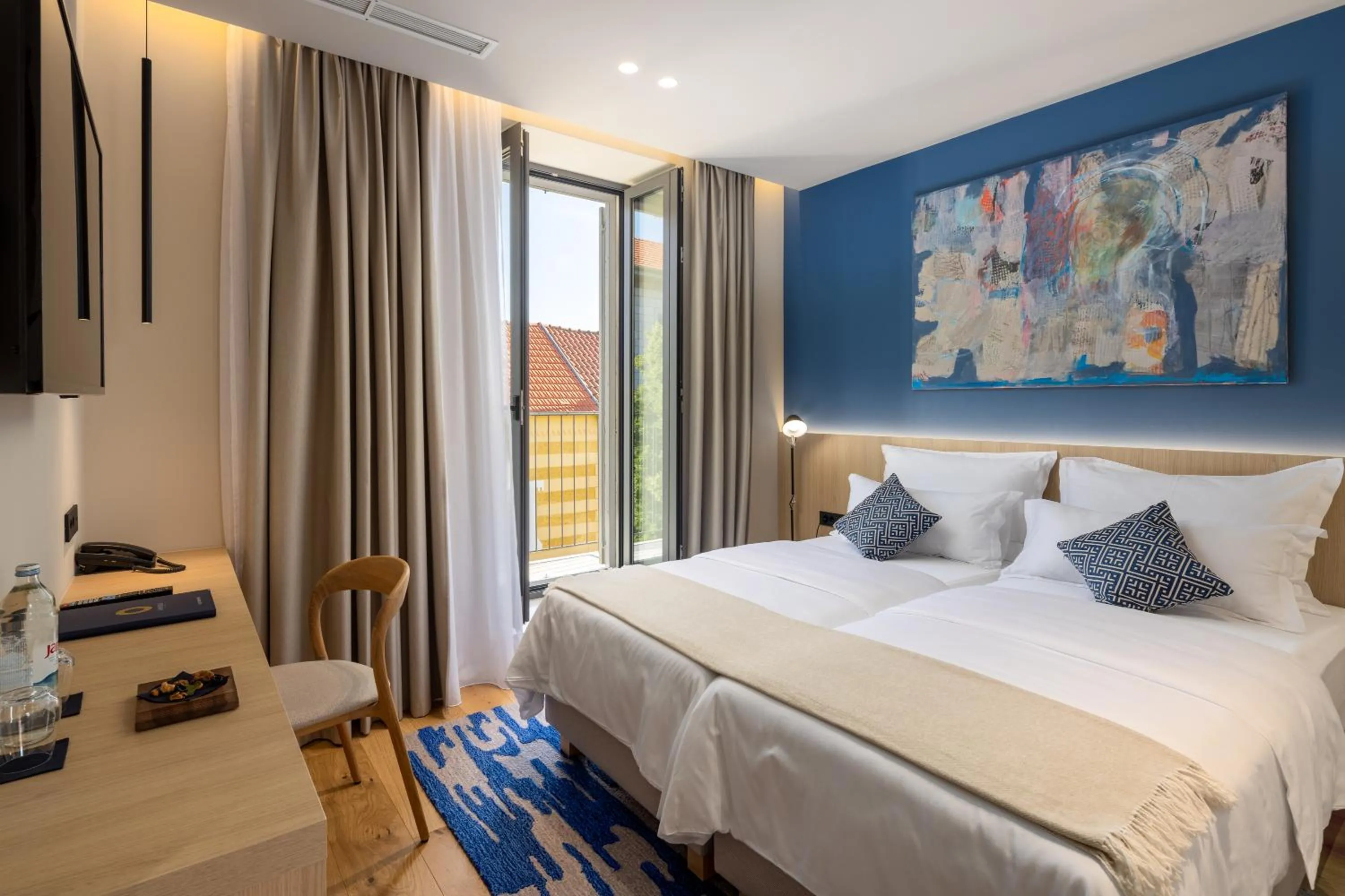 View (from property/room), Bed in Emotheo Heritage Hotel