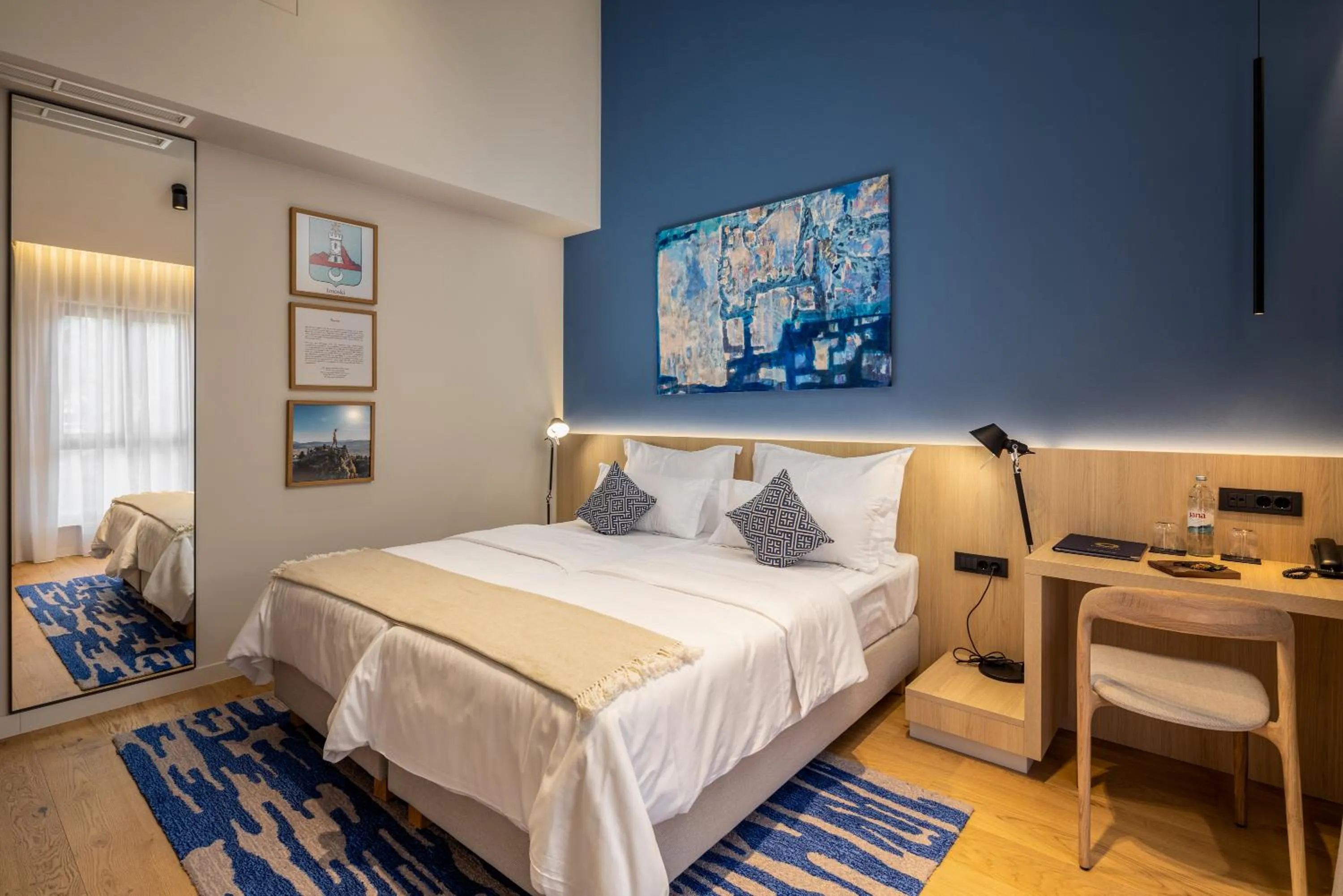 Decorative detail, Bed in Emotheo Heritage Hotel