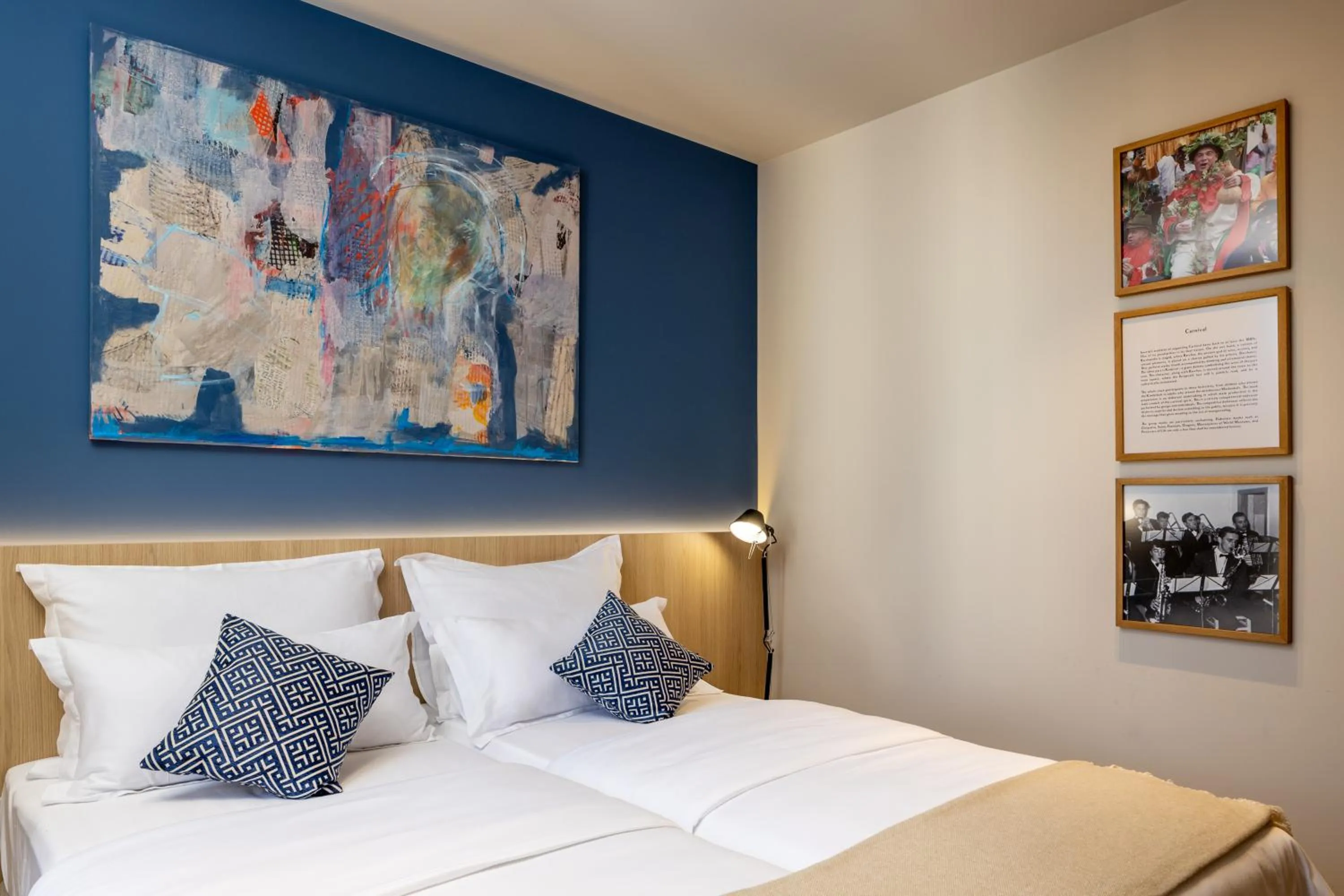 Decorative detail, Bed in Emotheo Heritage Hotel