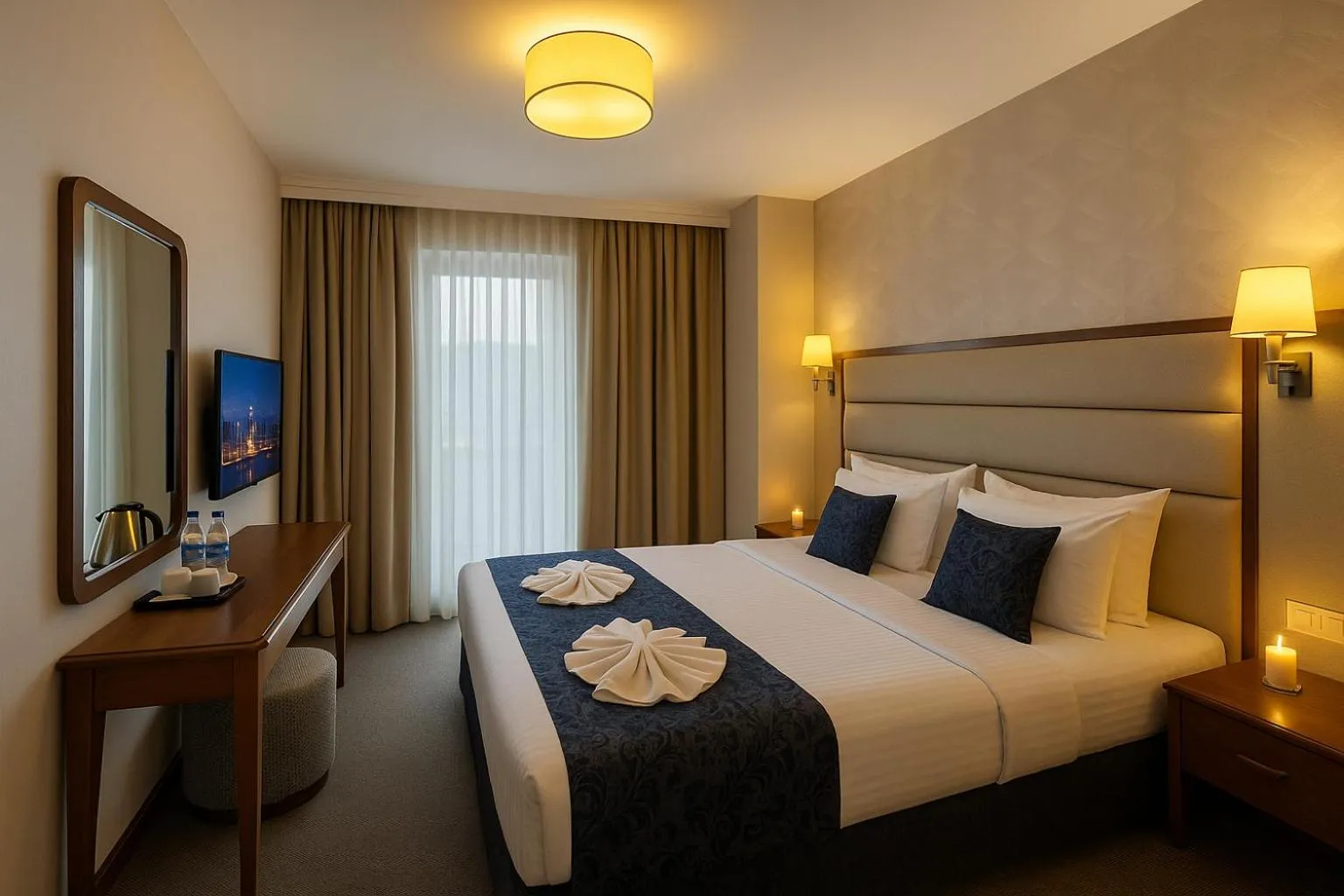 Bed in Istanbul Midpoint Hotel