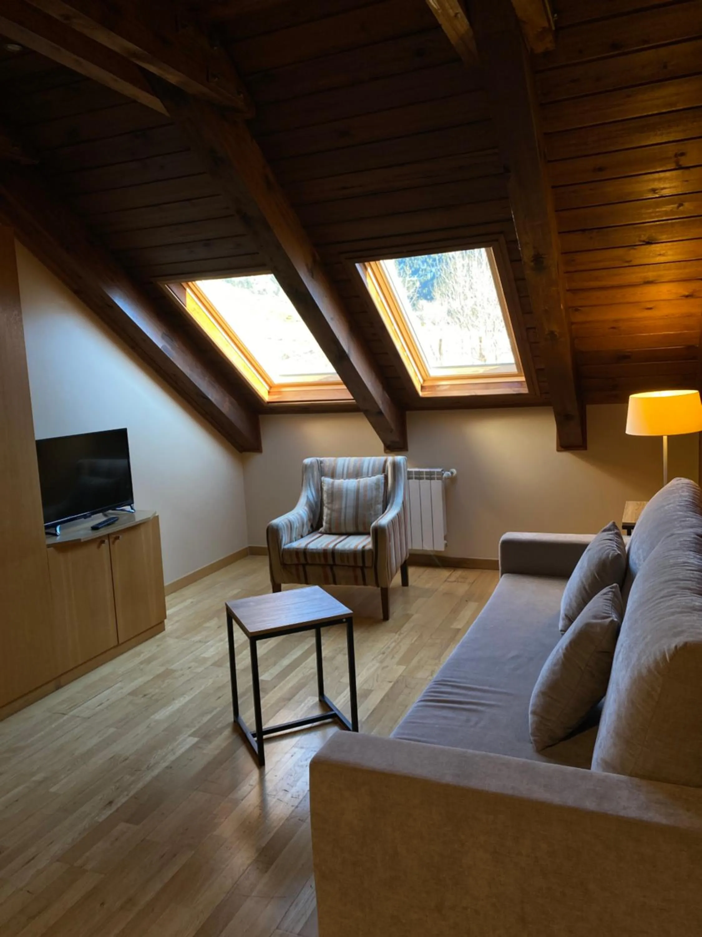 Seating area in Aparthotel Siente Boí & SPA