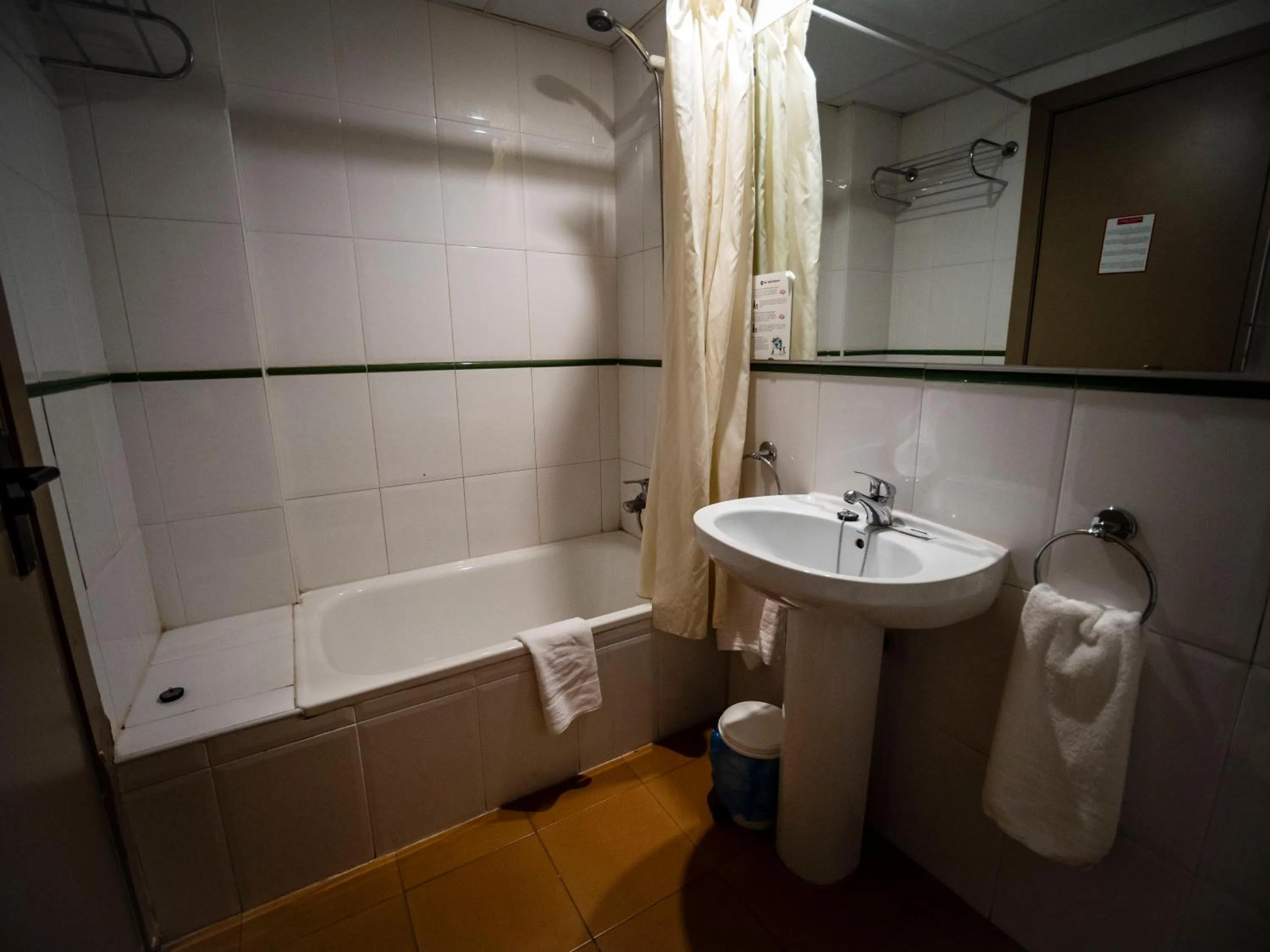 Bathroom in Hotel Taüll