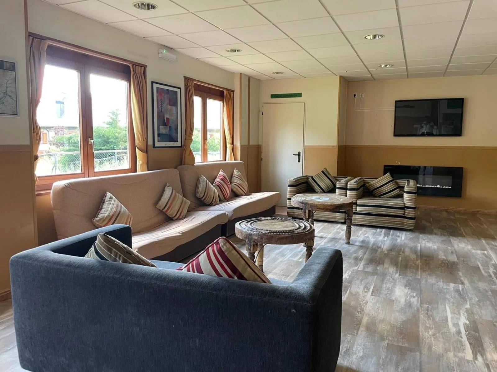 Lobby or reception in Hotel Taüll