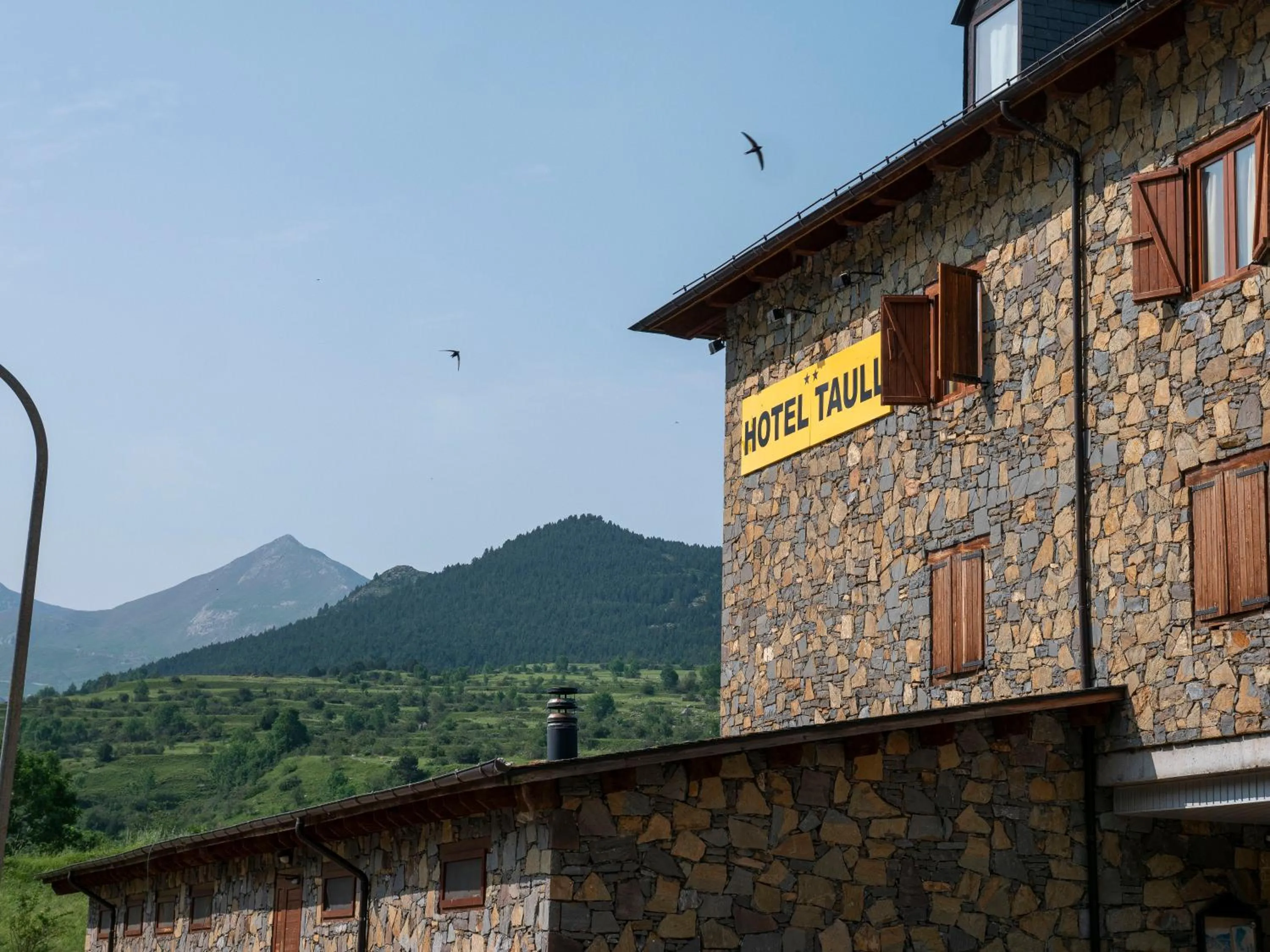 Property building in Hotel Taüll
