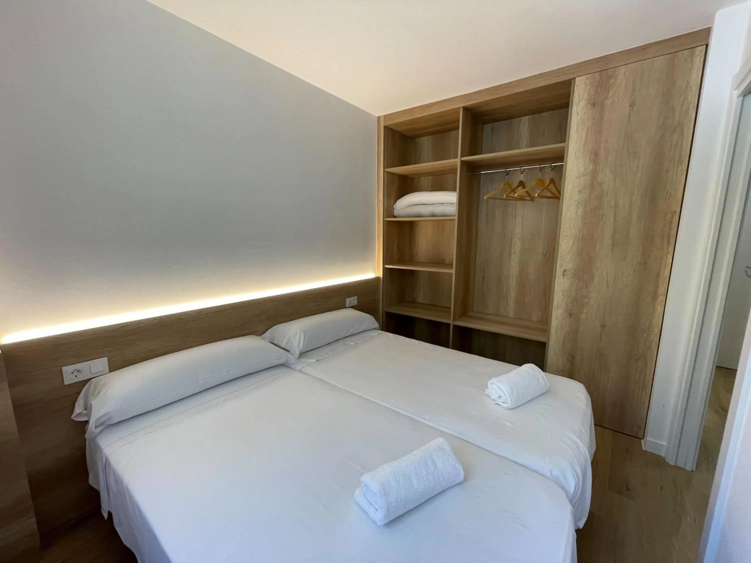 Bed in Apartamentos La Solana