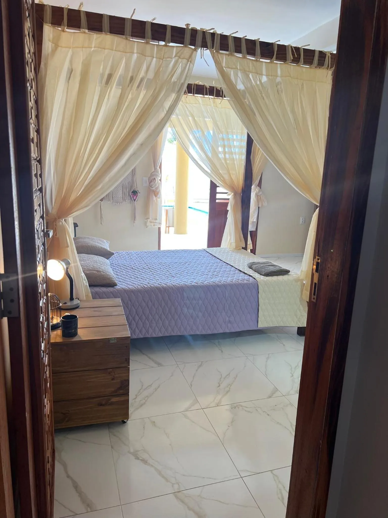 Bed in Casa Ferreira Cumbuco