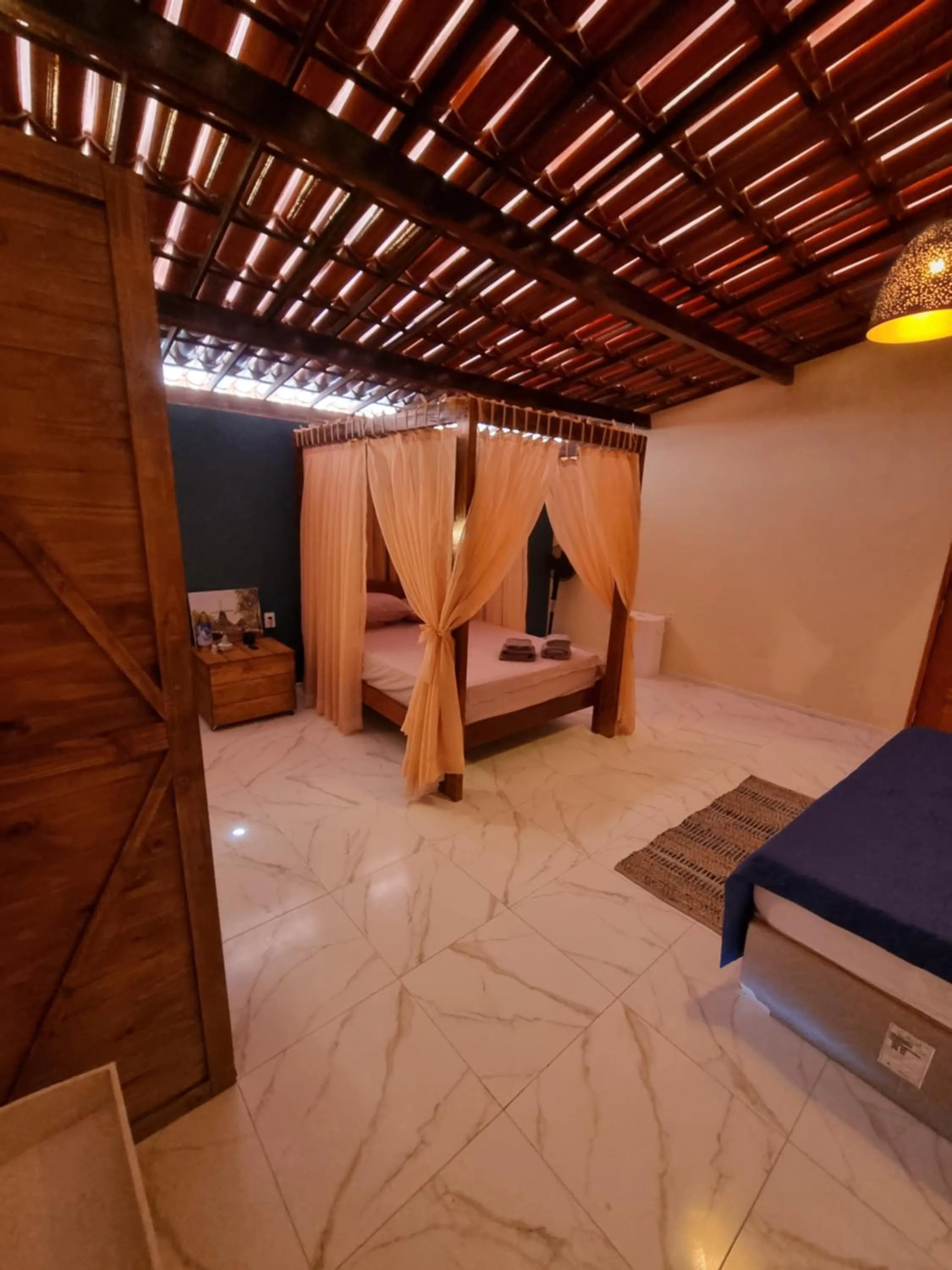 Bed in Casa Ferreira Cumbuco