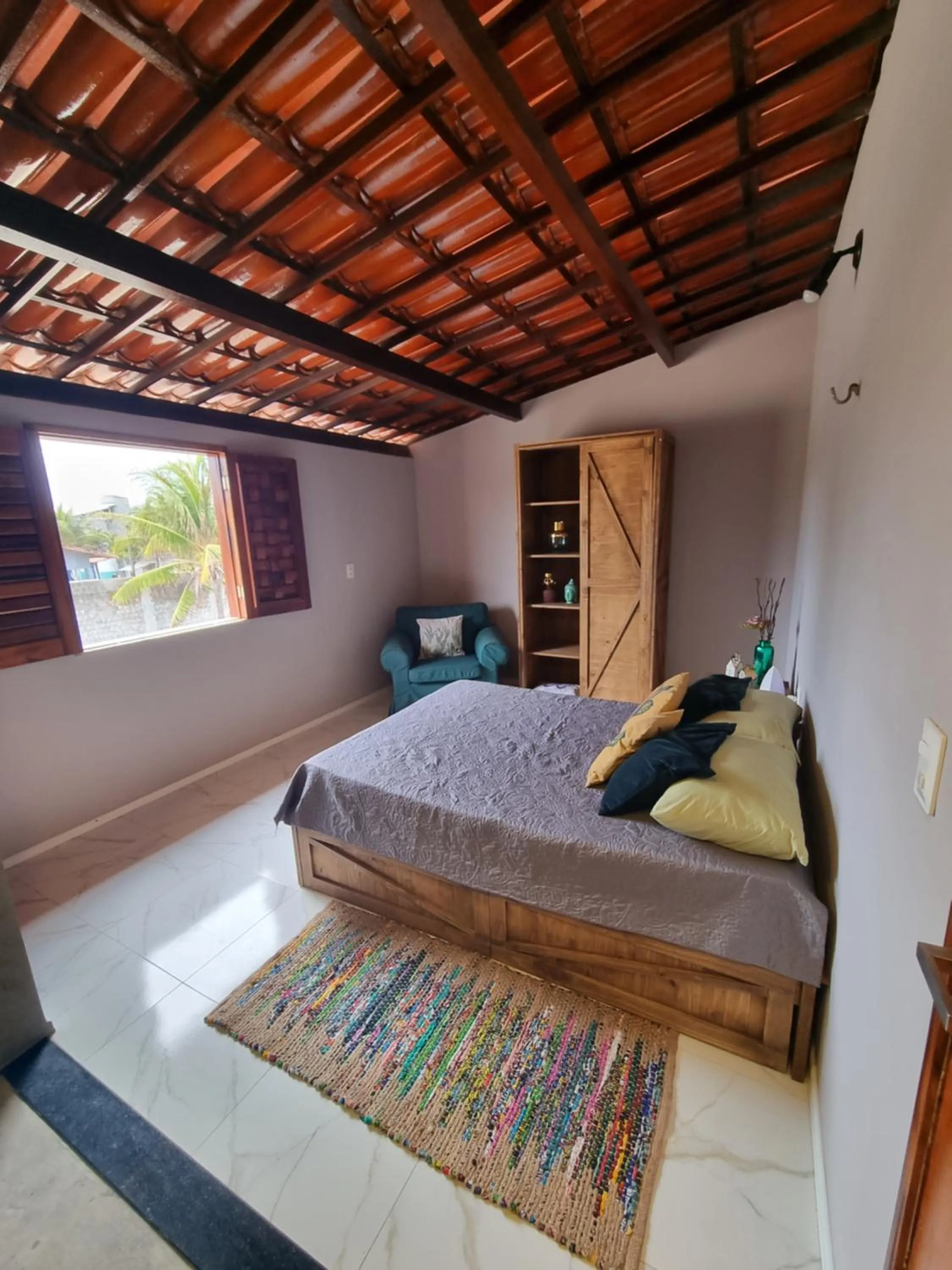 Bed in Casa Ferreira Cumbuco