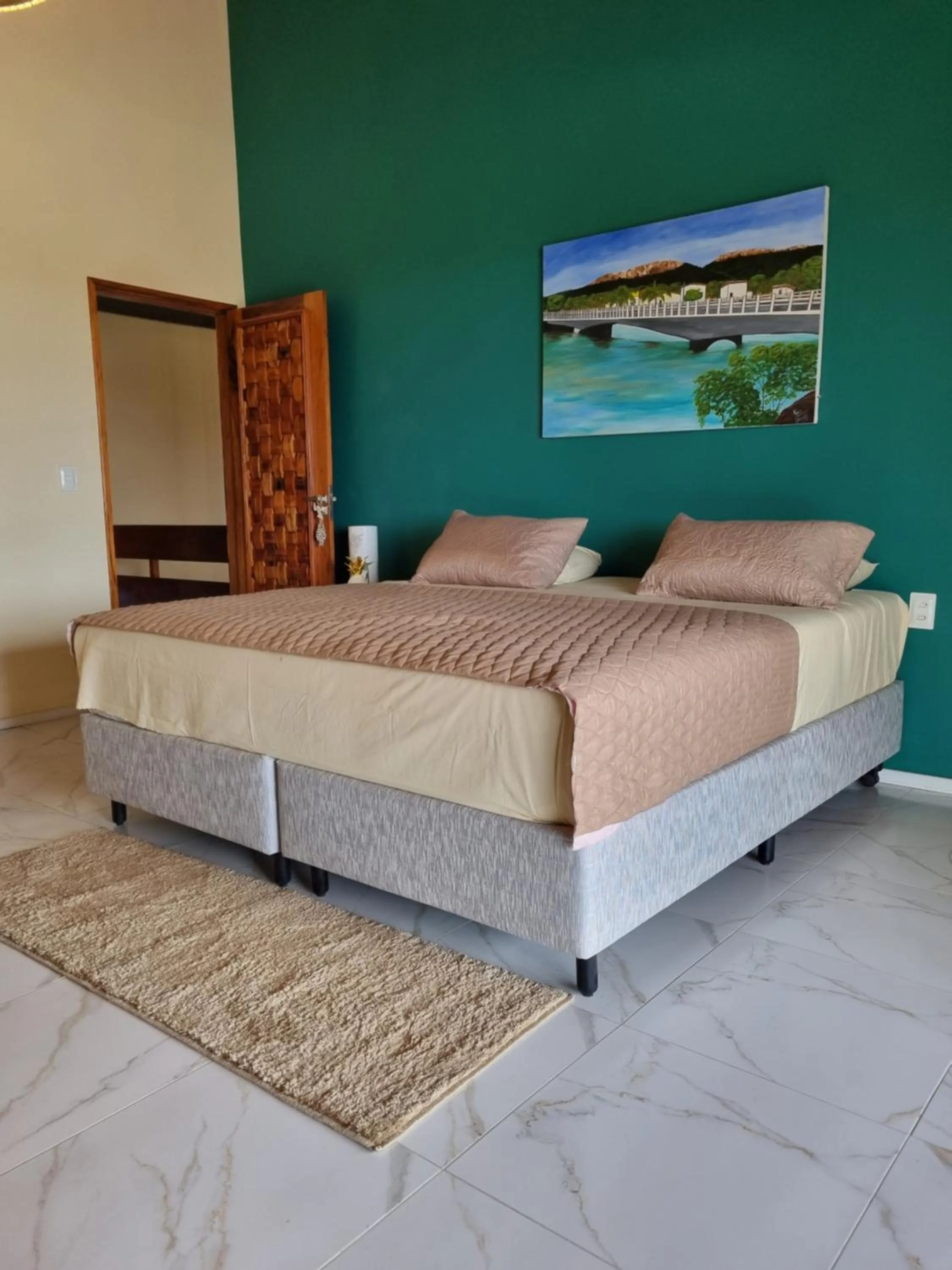 Bed in Casa Ferreira Cumbuco