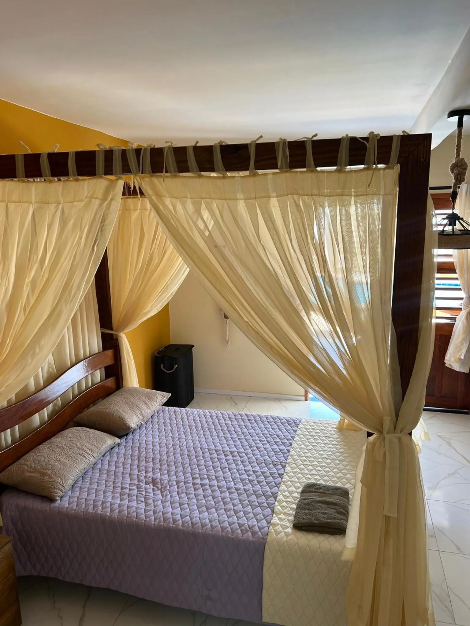 Bed in Casa Ferreira Cumbuco