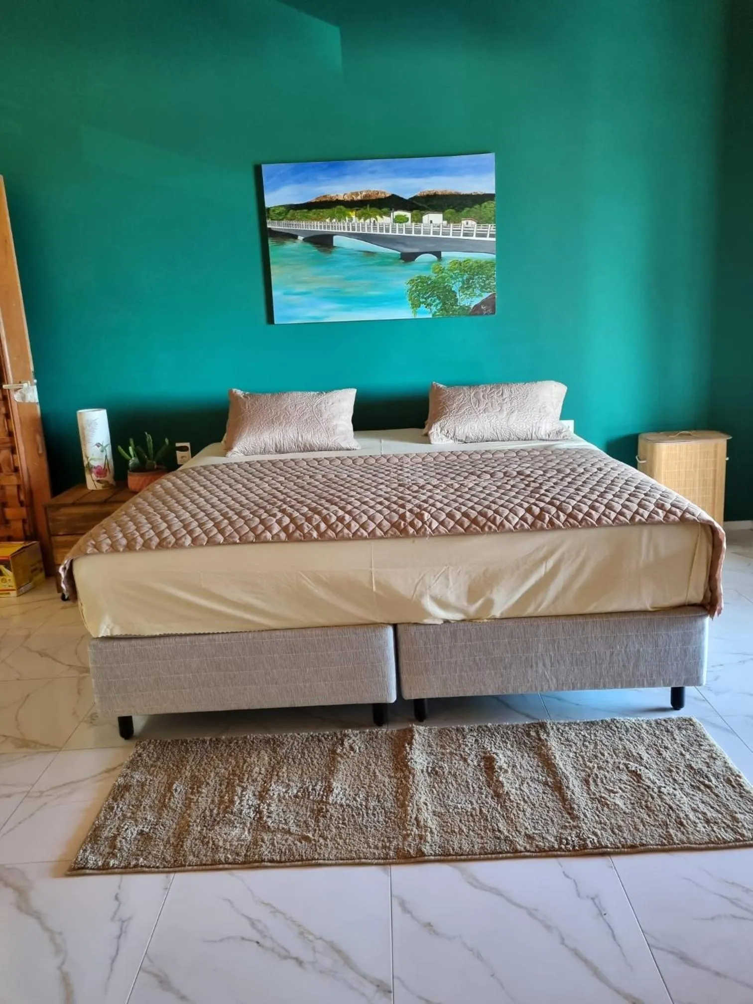 Bed in Casa Ferreira Cumbuco