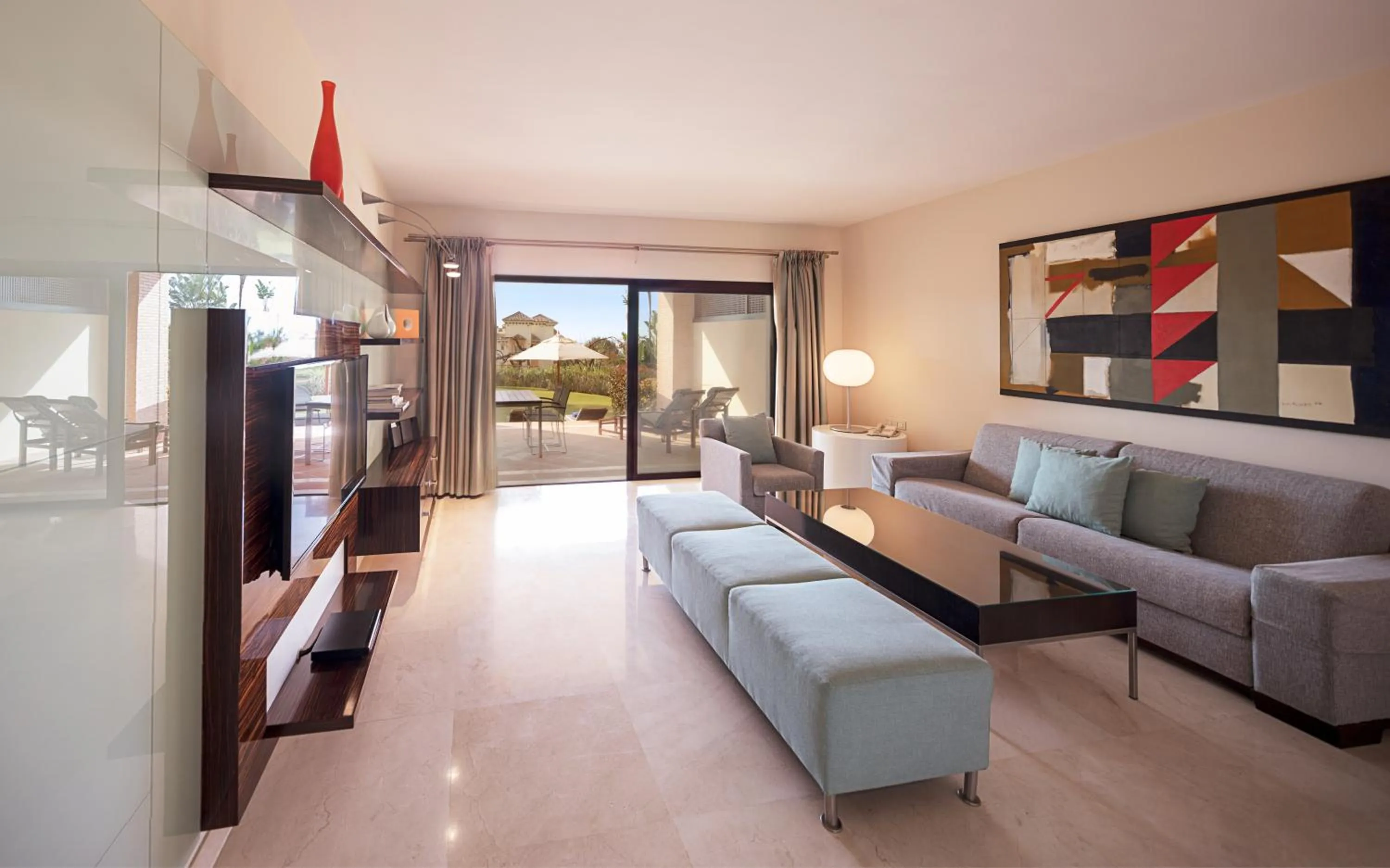 Living room in Don Carlos Marbella