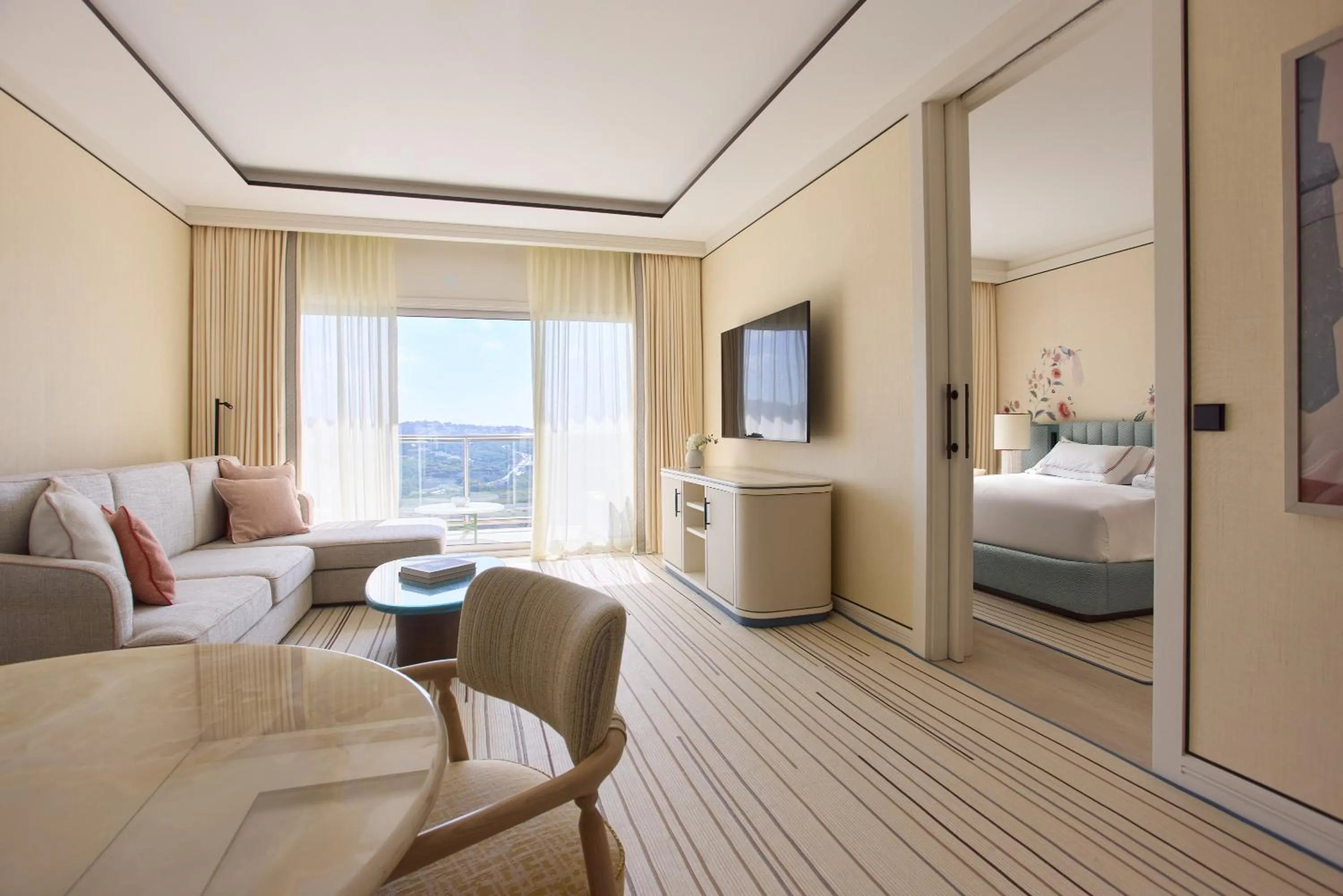 Living room, Bed in Don Carlos Marbella