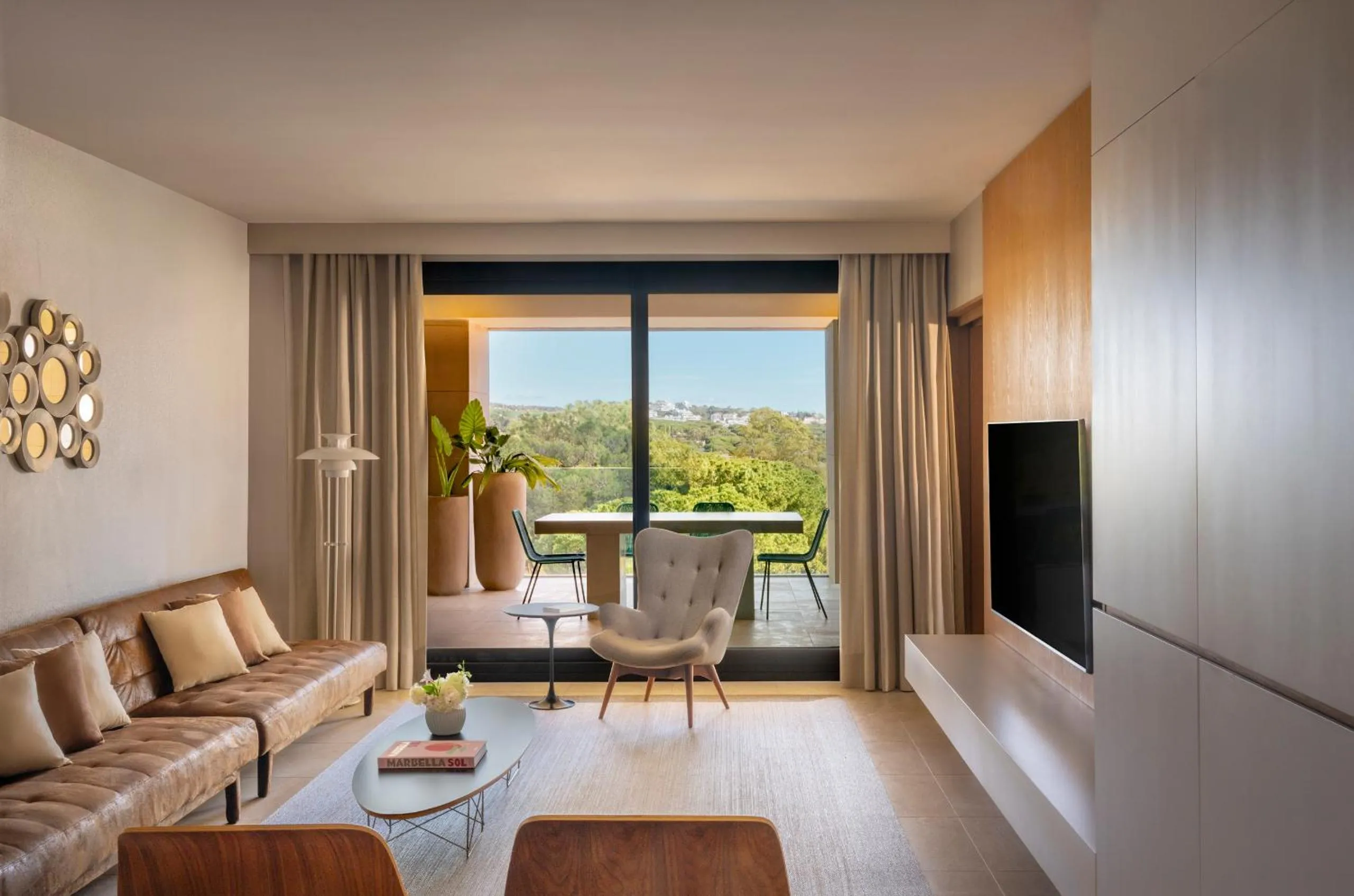 Living room in Don Carlos Marbella