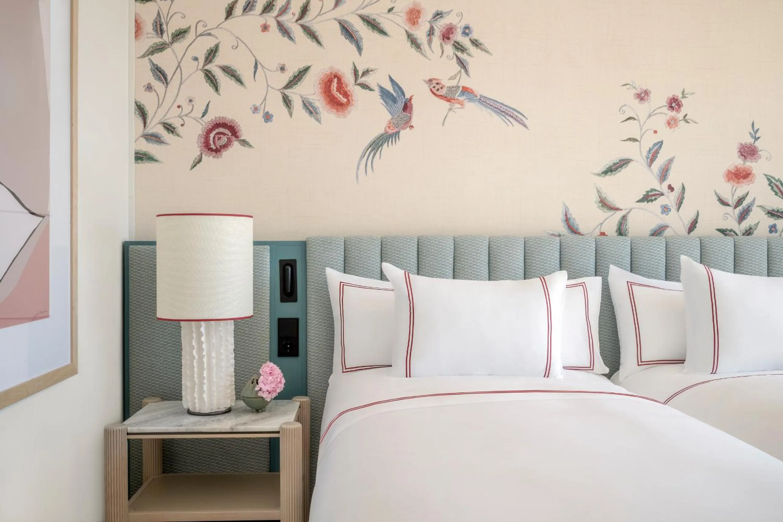 Decorative detail, Bed in Don Carlos Marbella