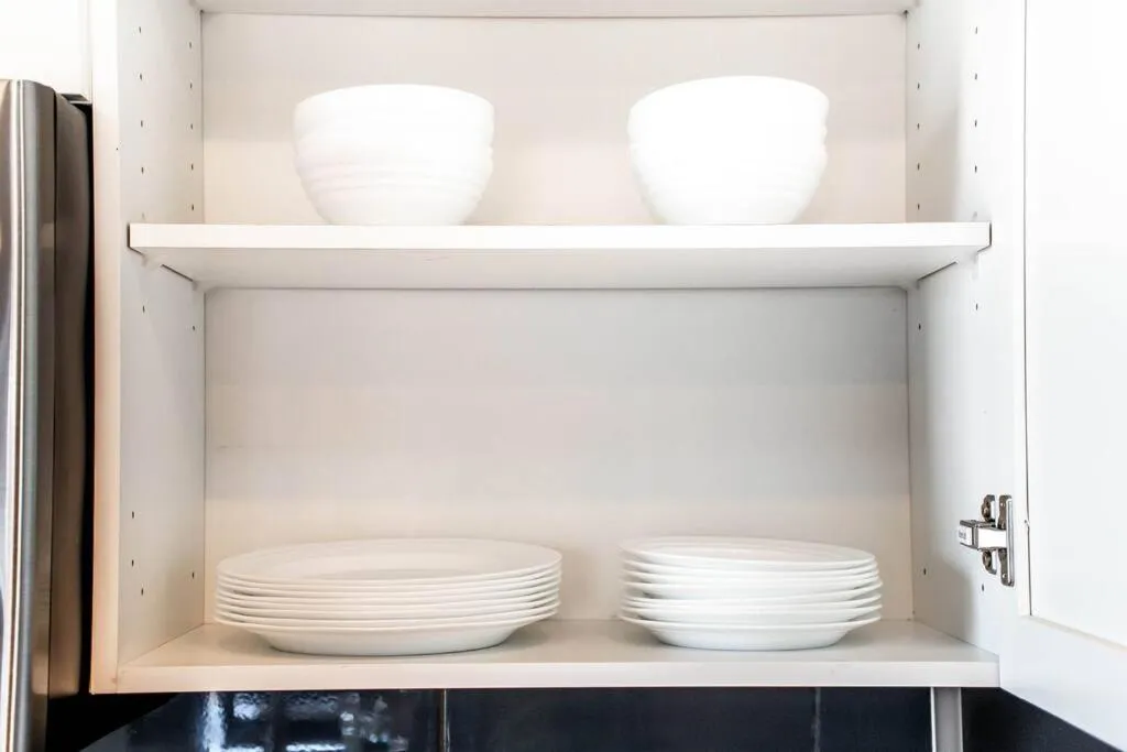 Kitchen or kitchenette in Bright Luxe Condo, AC, Top Floor, King Bed, Balcony!