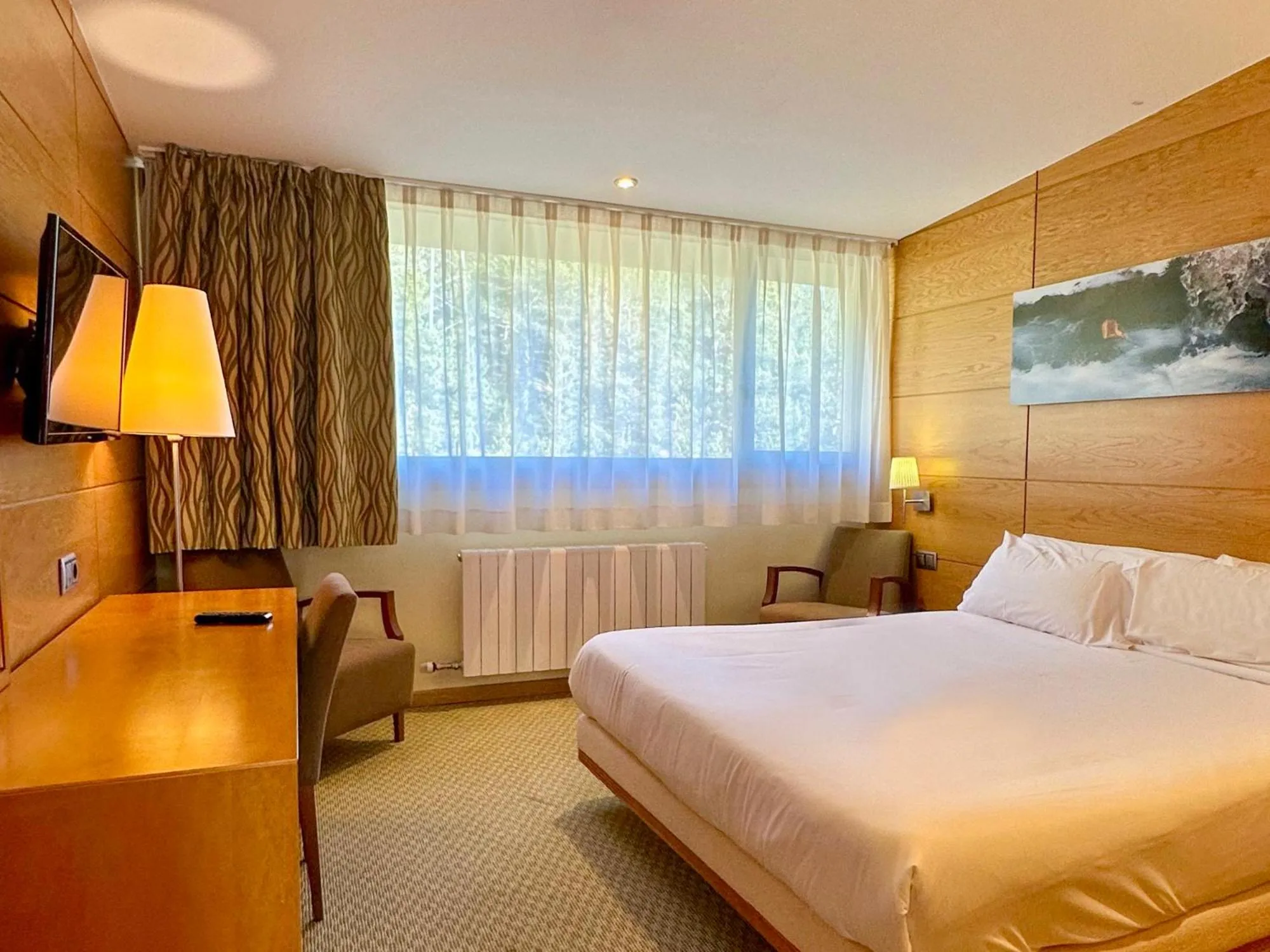 View (from property/room), Bed in Hotel & Spa La Collada